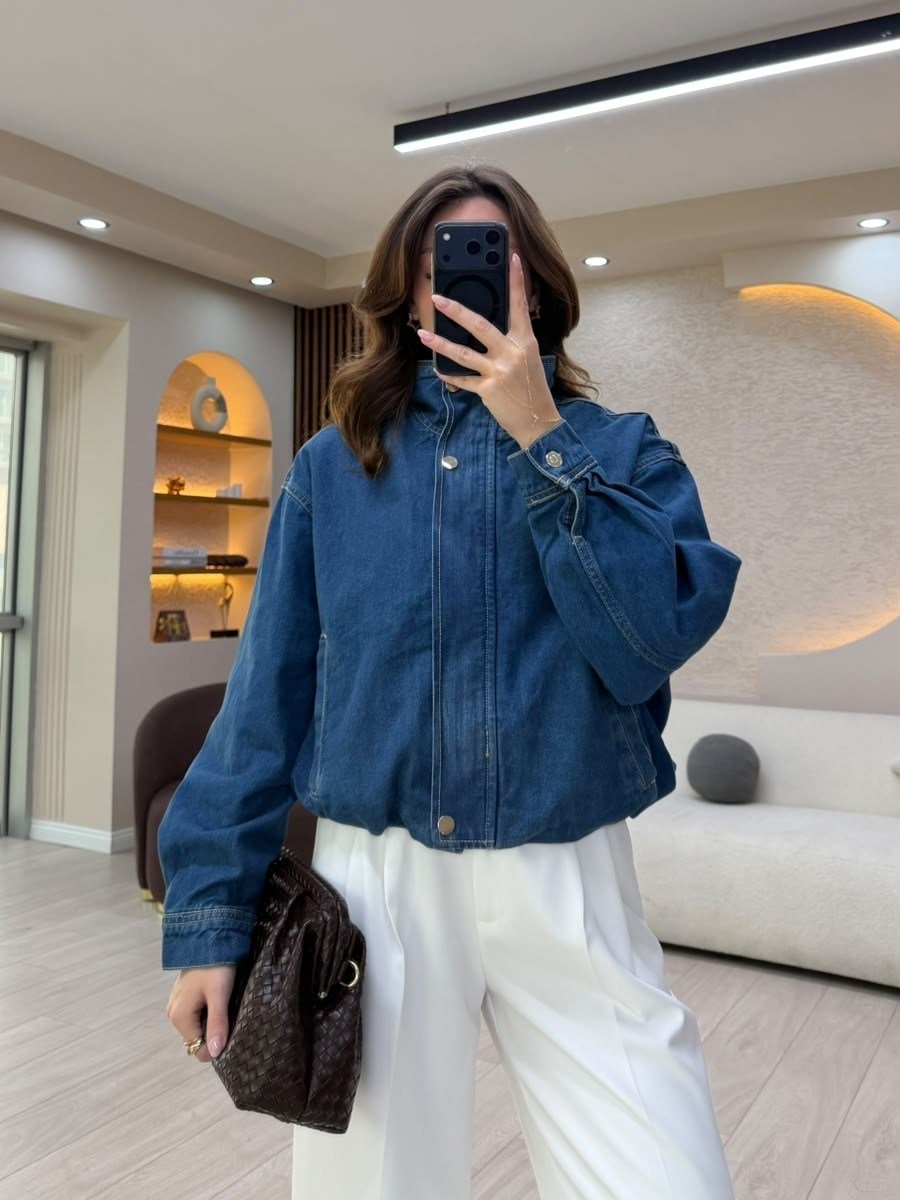 Oversize Denim Ceket NVM-30004