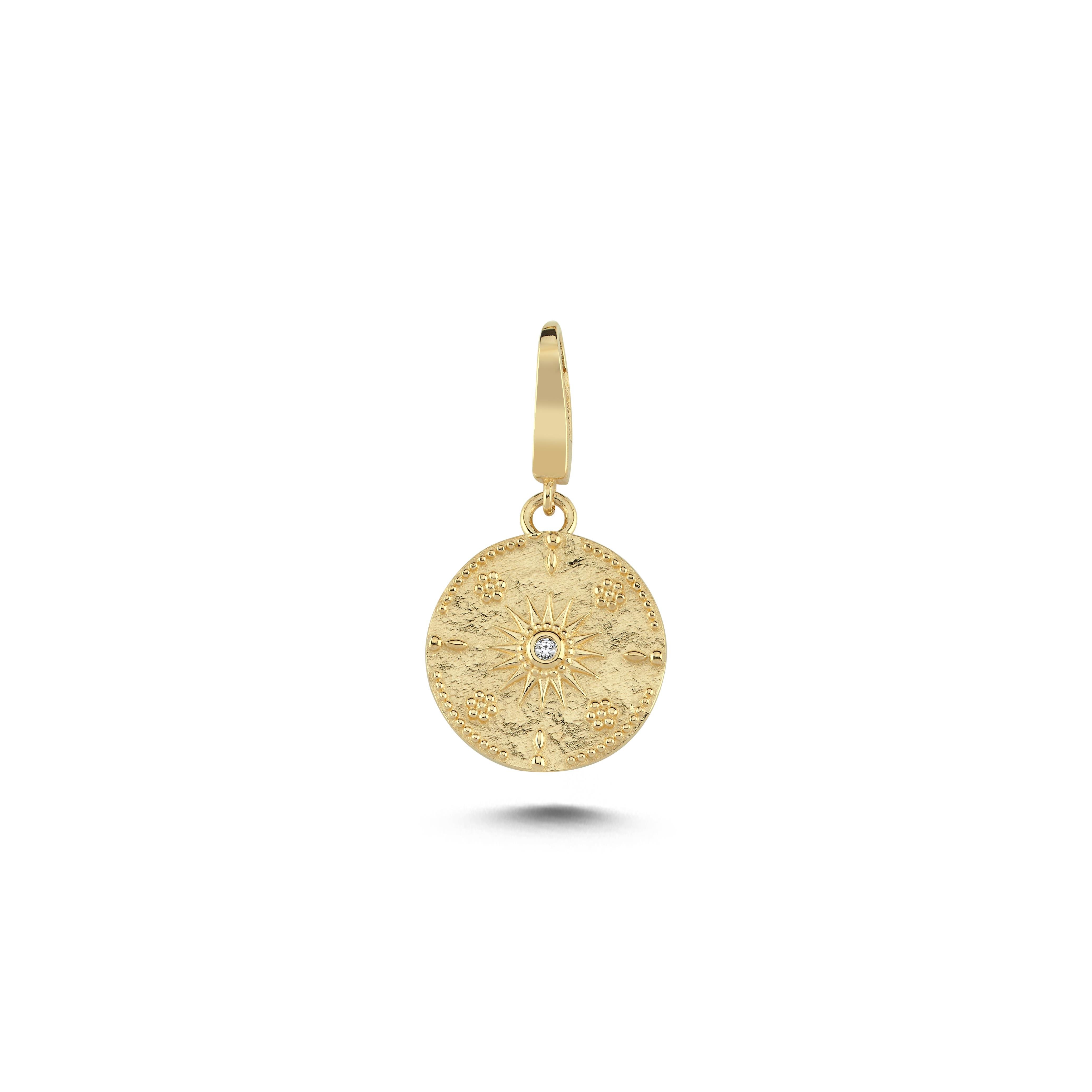 Beyaz Taşlı Vintage Charm