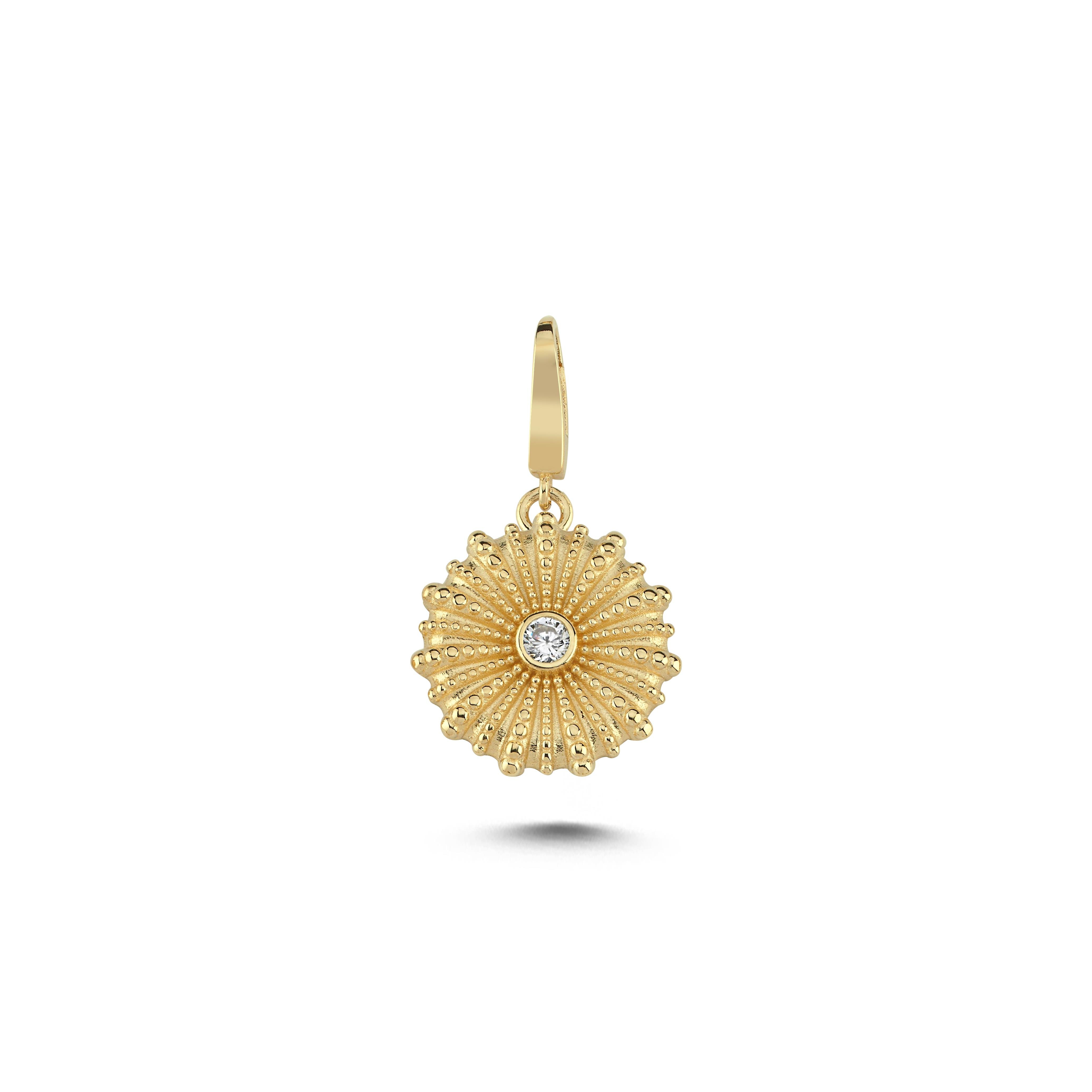 Beyaz Taşlı Vintage Charm