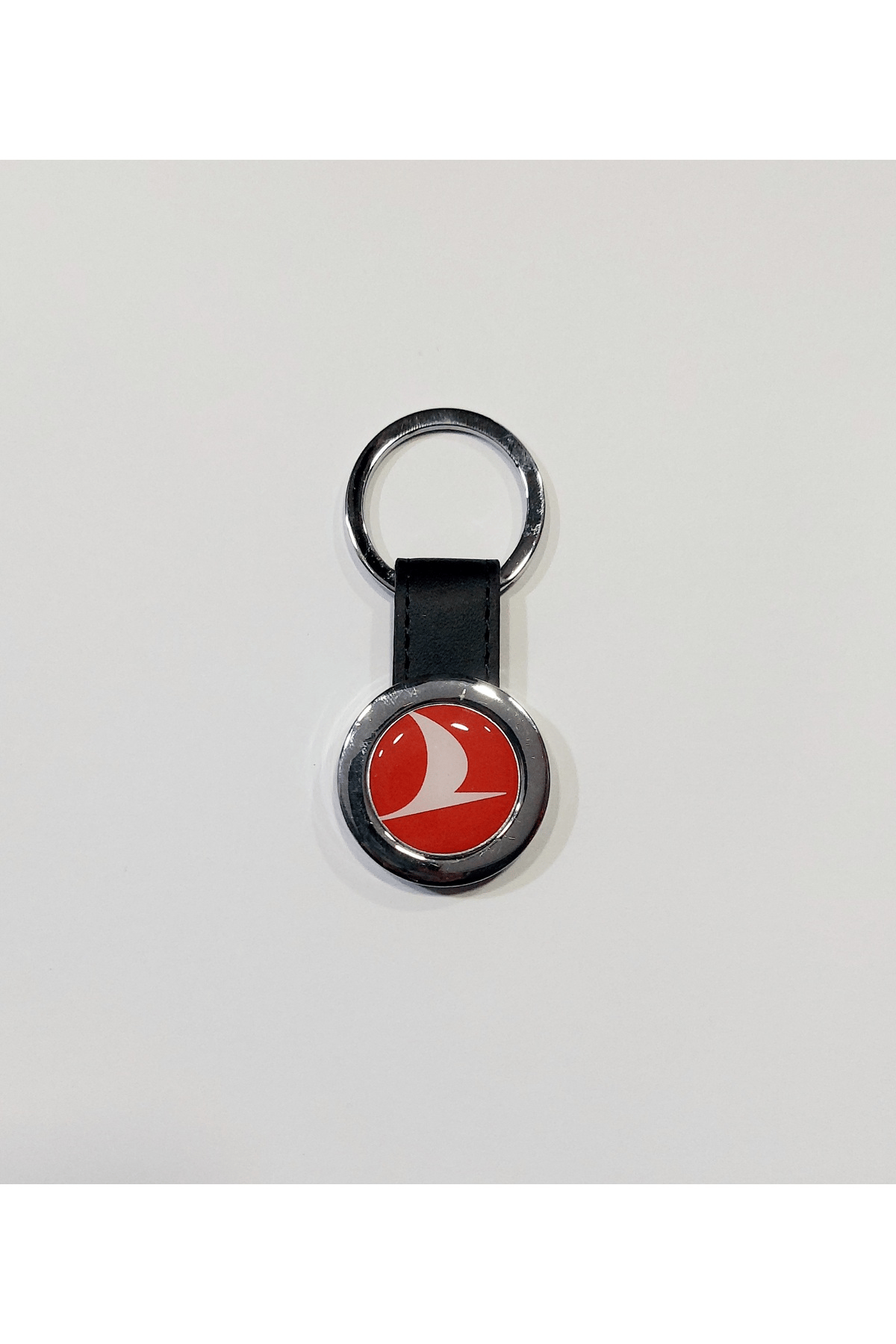 Tk Deri Tutaçlı Metal Anahtarlık