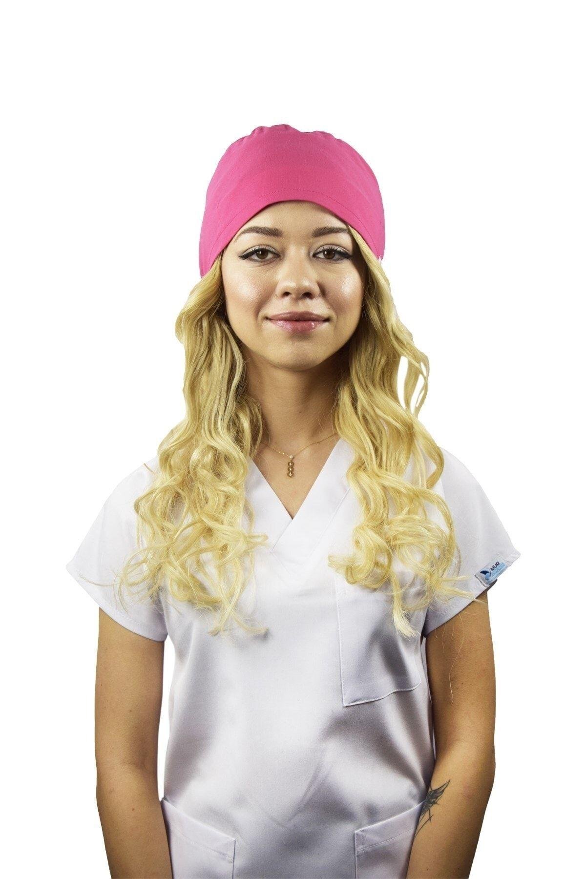 Açık Pembe Doktor Hemşire Hastane Medikal Aşçı Cerrahi Bone-Nur Ortopedi