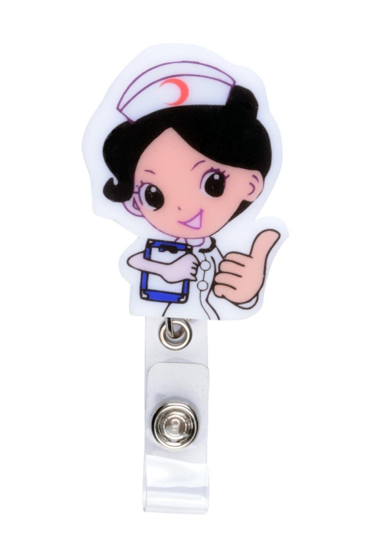 Bana Güvenin Temalı Hemşire Yoyo Yaka Kartlığı-Nur Ortopedi