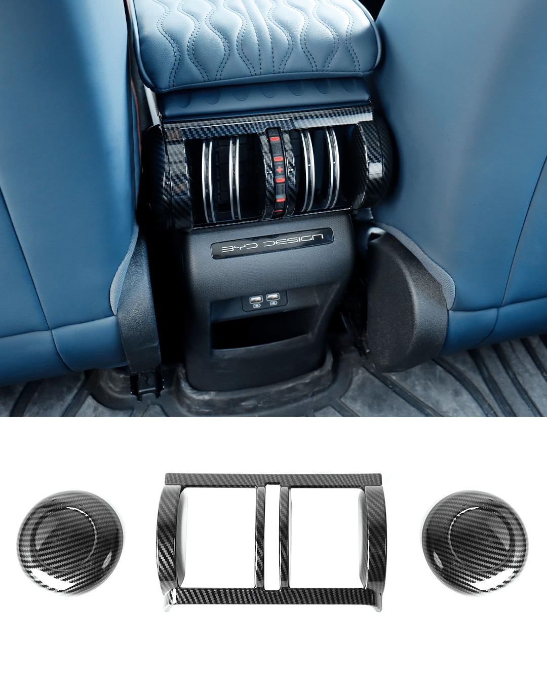 BYD Atto 3 Arka Havalandırma Çerçevesi