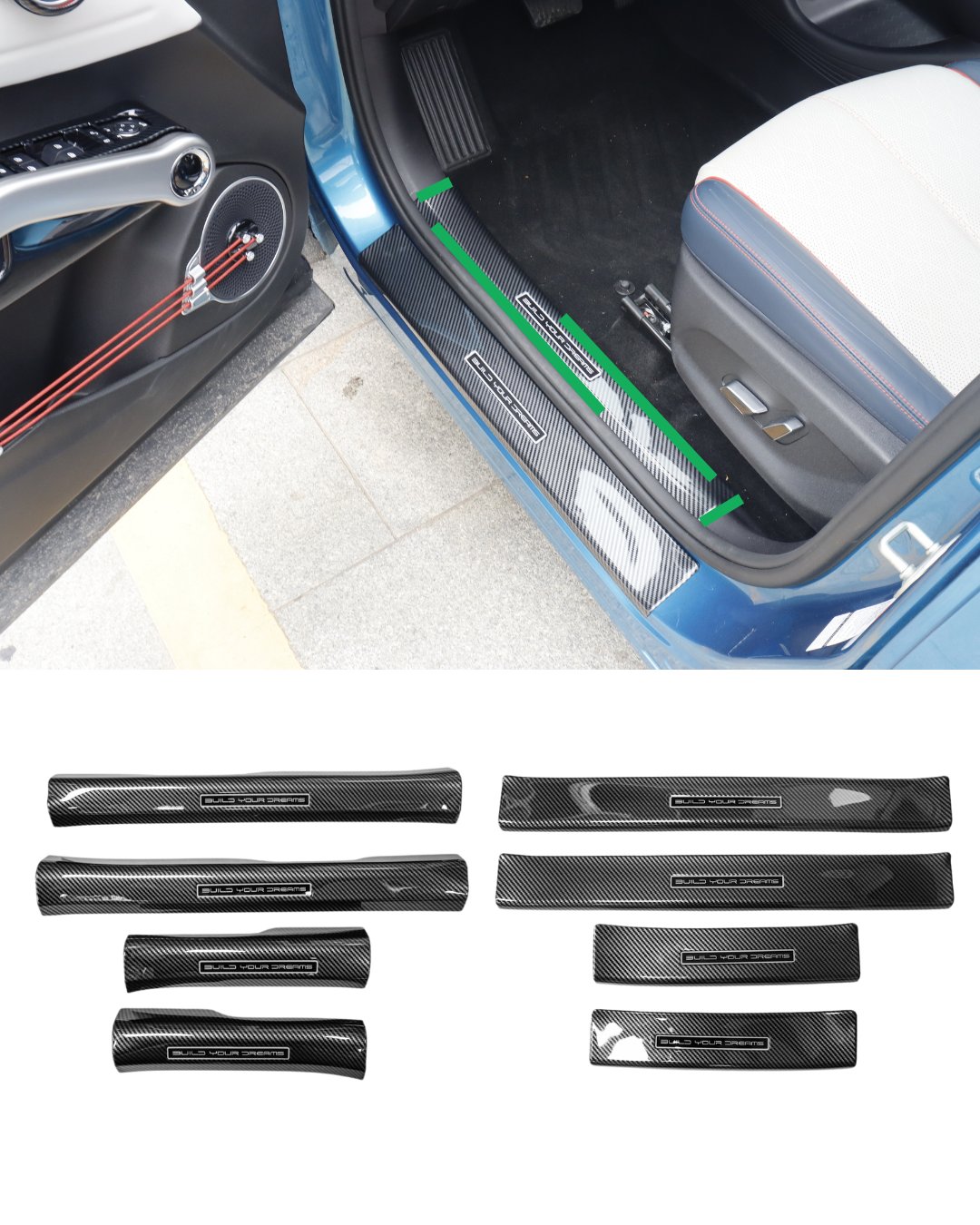 BYD Atto 3 Kapı Eşiği Koruyucu, İç Eşik