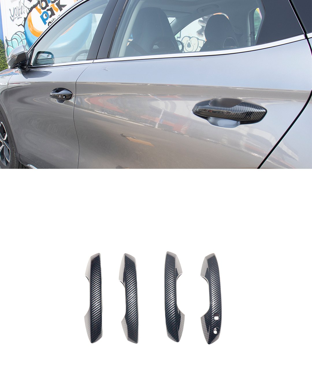 BYD Atto 3 Kapı Kulpu Kaplama