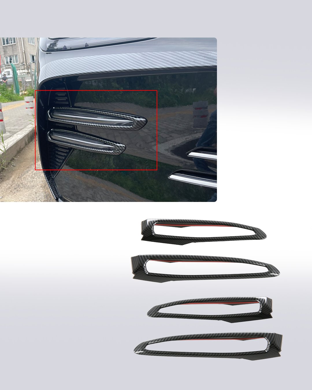BYD Seal U Ön Sis Farları Çerçevesi