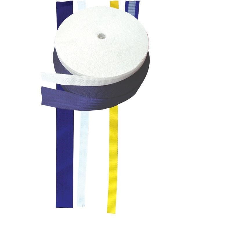 Polyester Şerit 25Mm Beyaz-(50M Rulo)