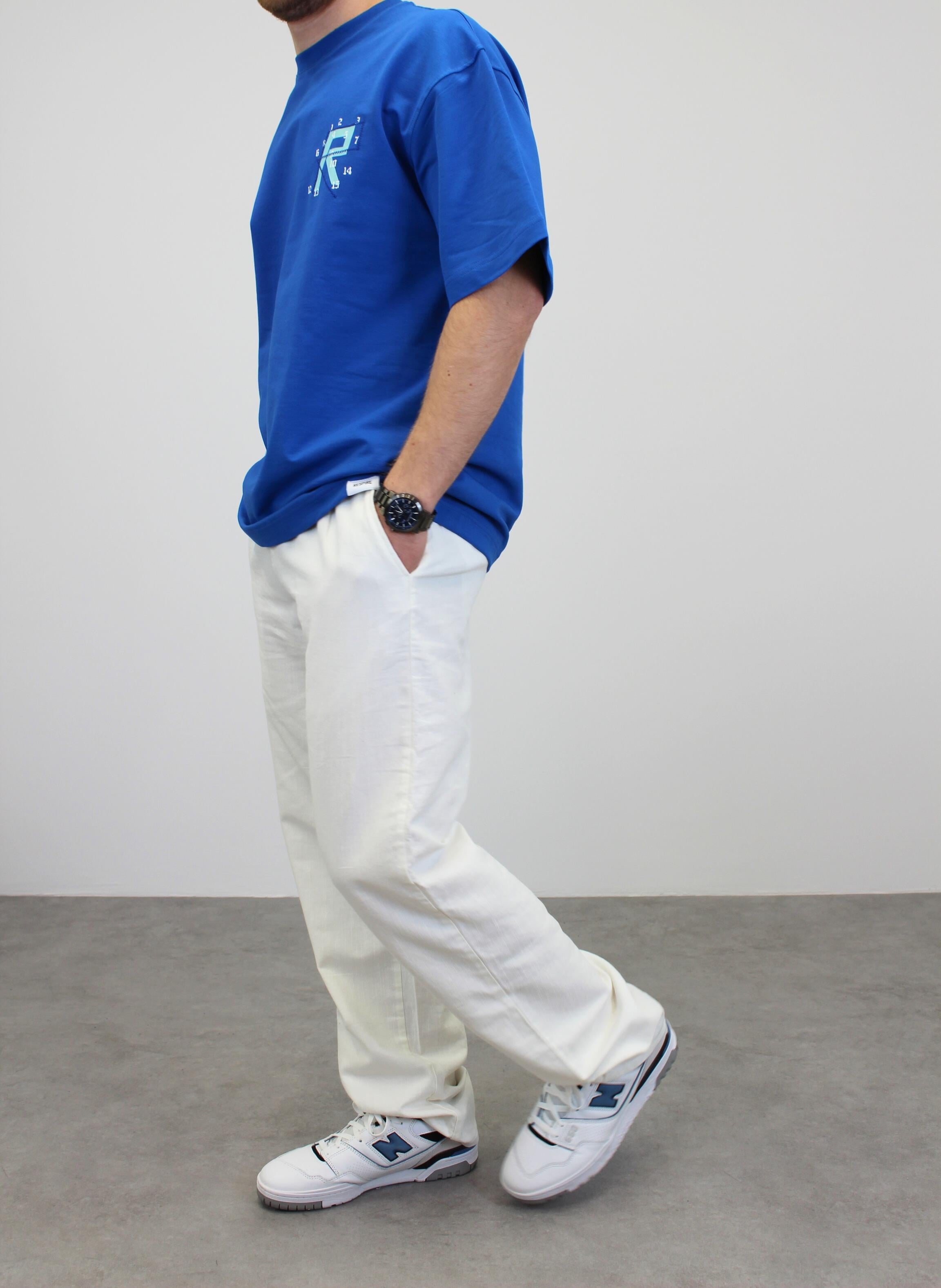 OVERSİZE R BASKILI T-SHIRT