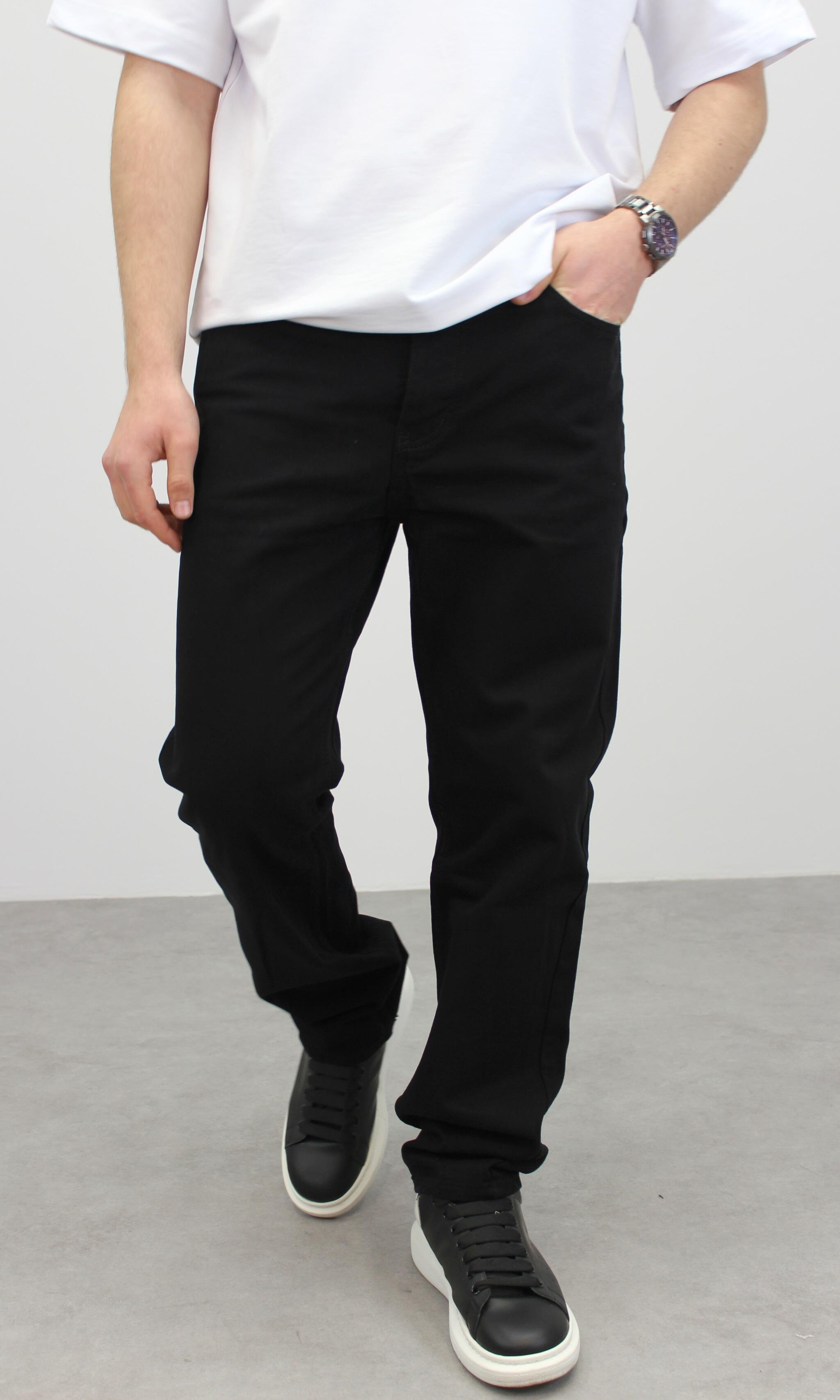 SİYAH BAGGY FİT JEAN