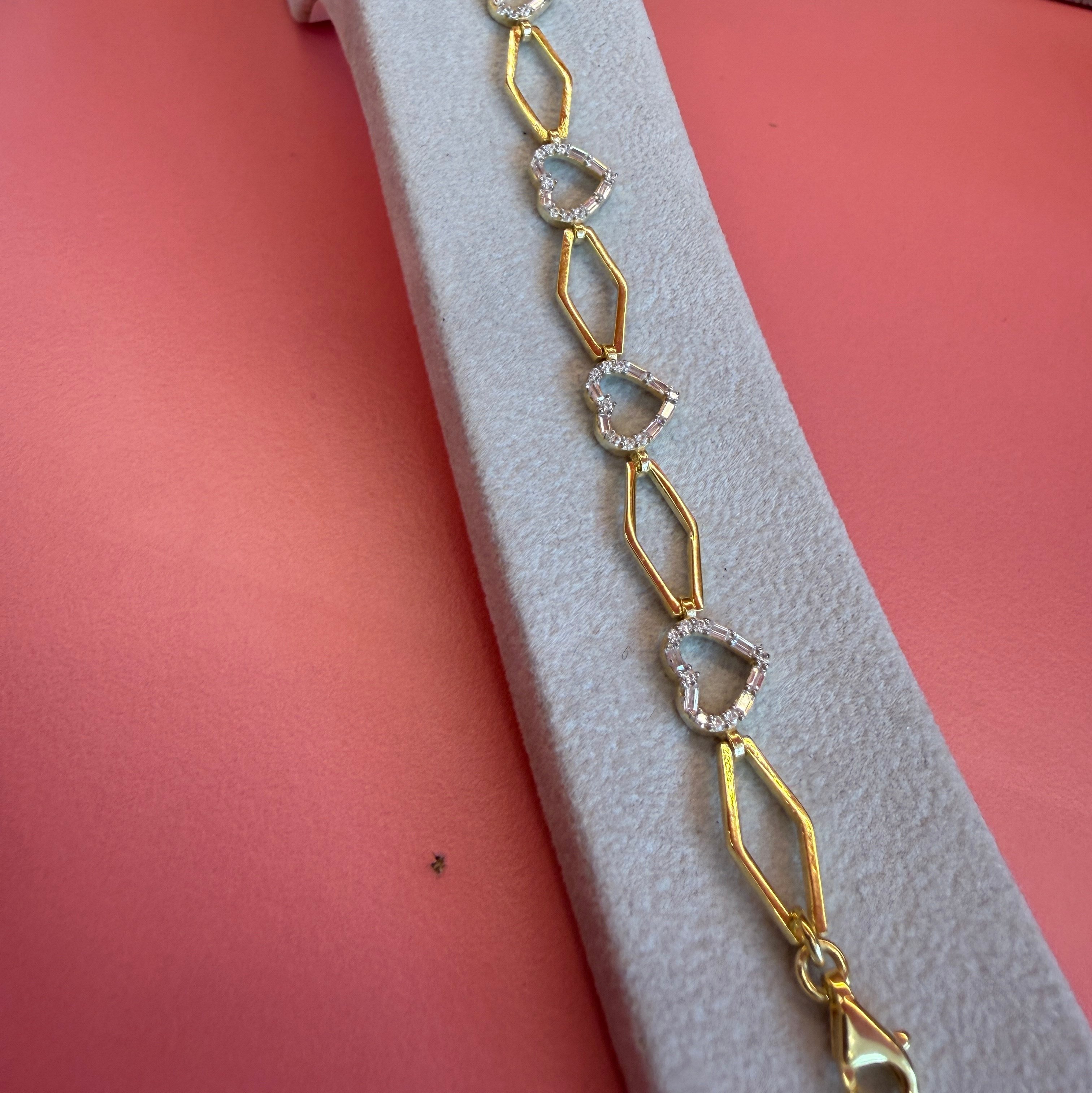 BYNARS CUORE LINK BRACELET