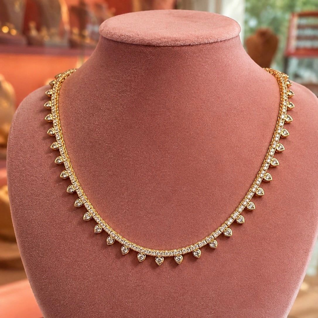 ROSELIA HEARTS NECKLACE