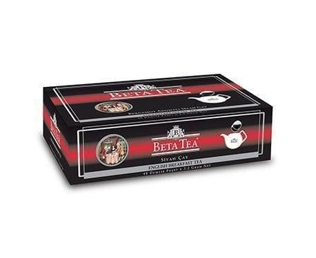 Beta English Breakfast Demlik Poşet 48 x 3,2 GR (Seylan Çayı - Ceylon Tea)