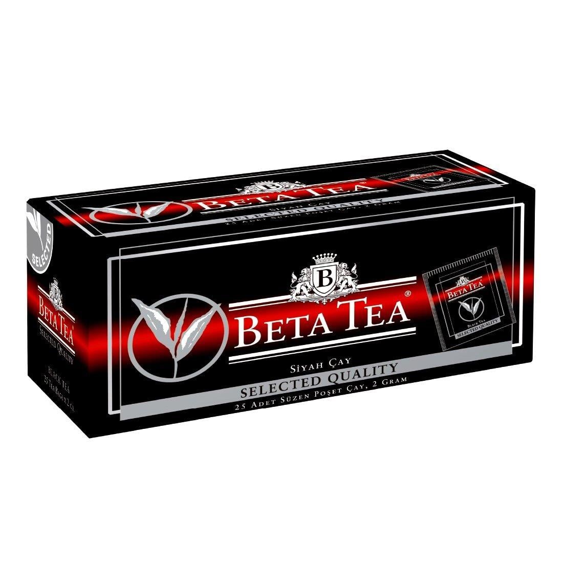 Beta Selected Quality Bardak Poşet 25 Adet (Seylan Çayı - Ceylon Tea)