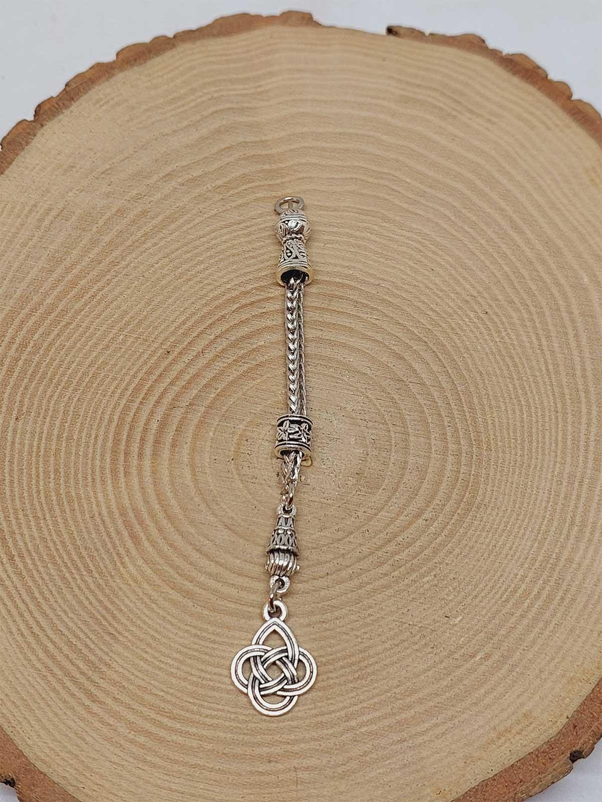Tek Dallı Metal Tesbih Püskülü/adet (54328)