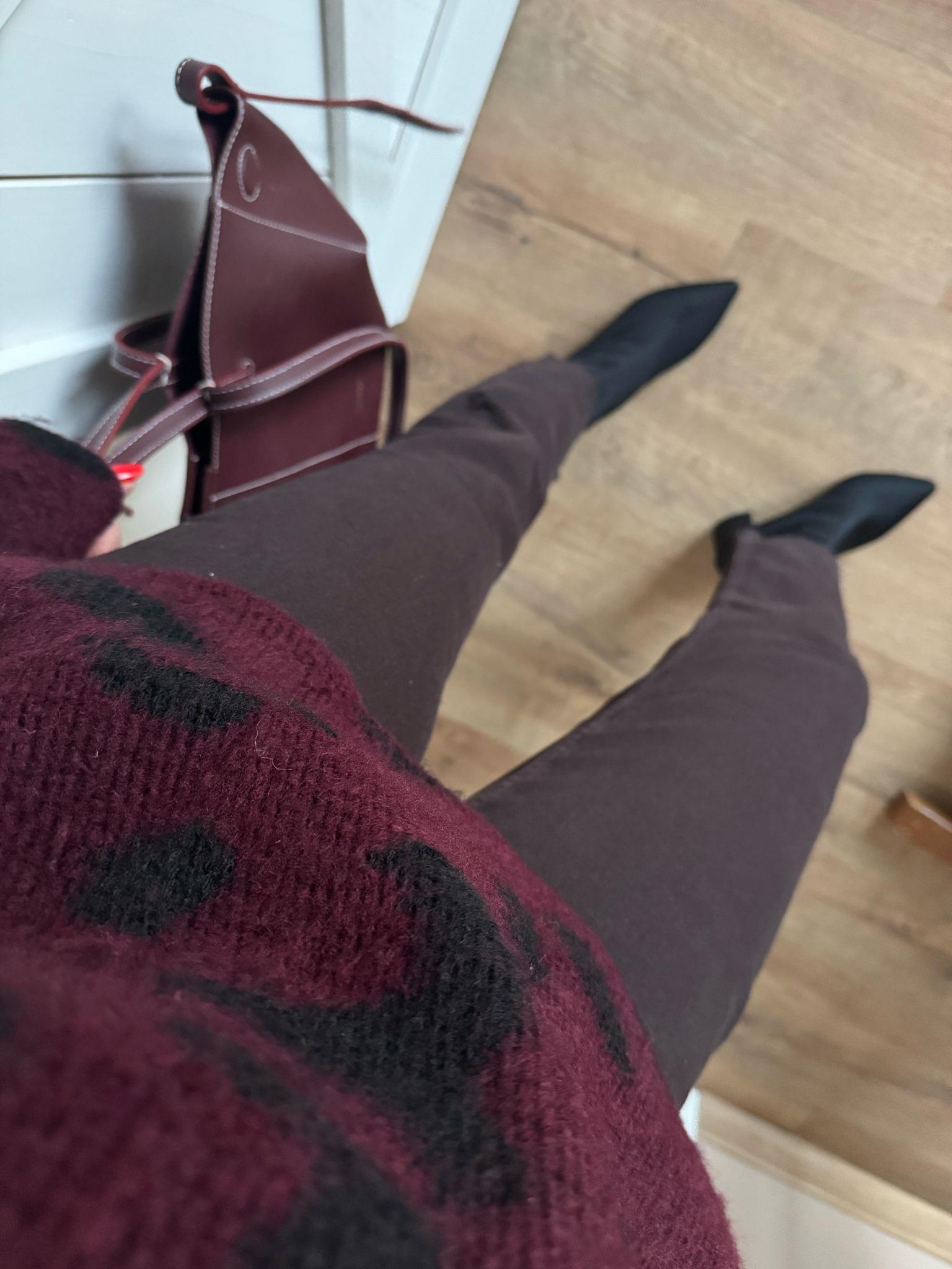 Acı Kahve Boy Fit Jean