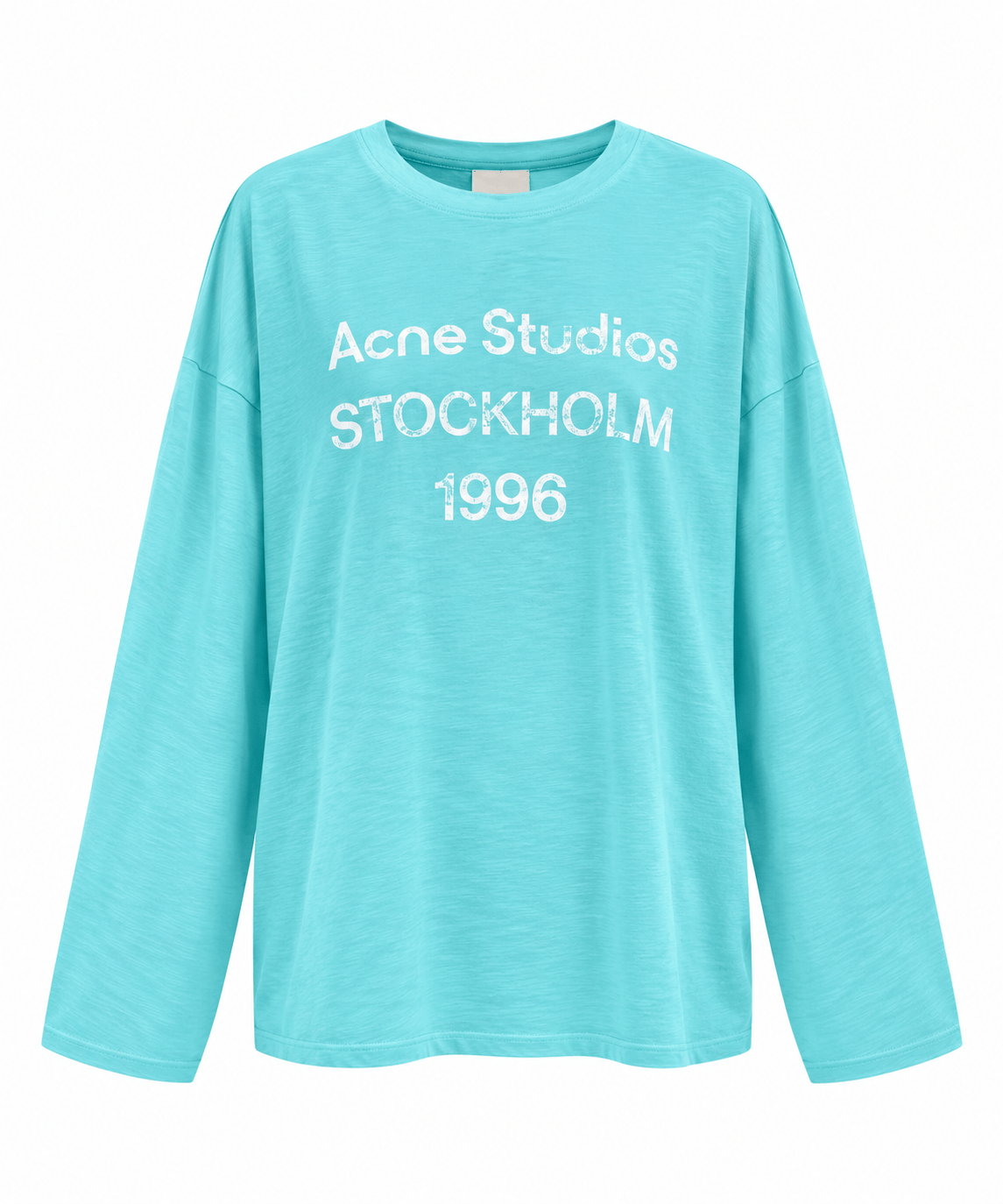Acne Turkuaz Basic Triko