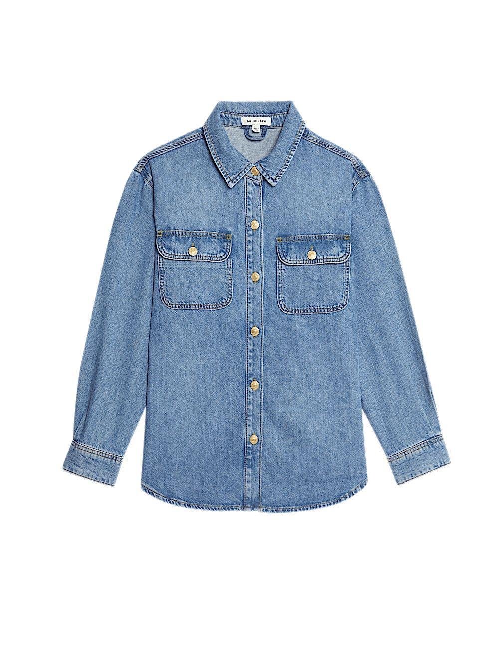 Autog Denim Relaxed Gömlek