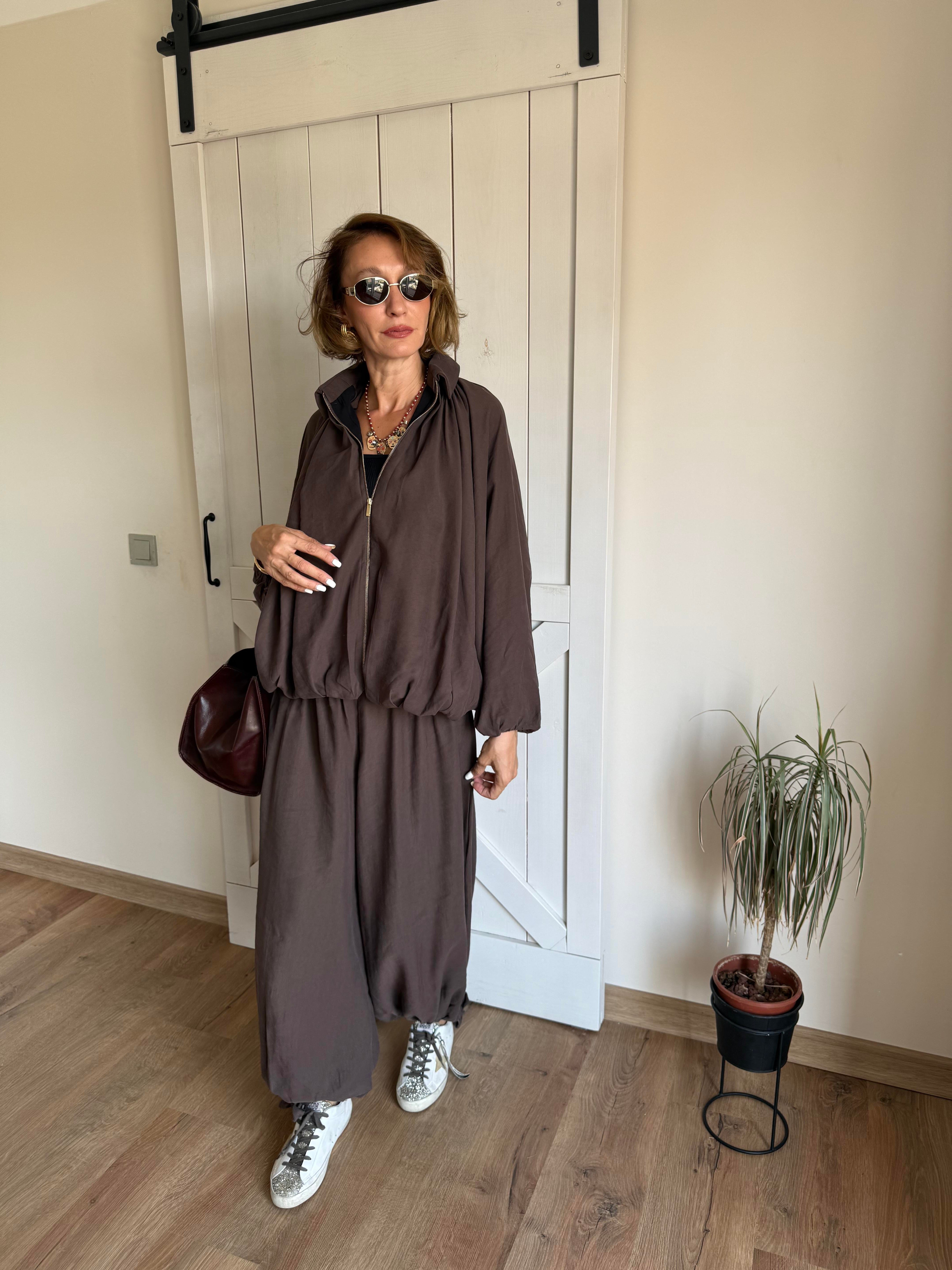 Bomber Ceket Pantolon Takım