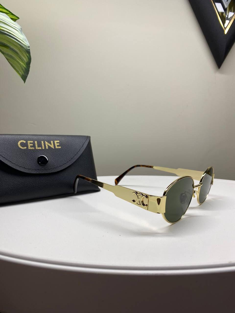 Cln Gold Çerçeve Yeşil Cam