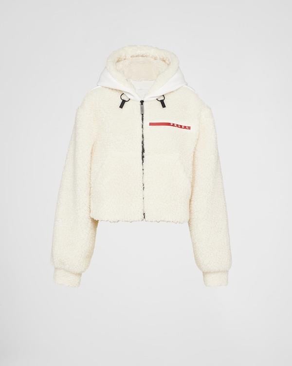 Cropped Double Teddy Peluş Mont