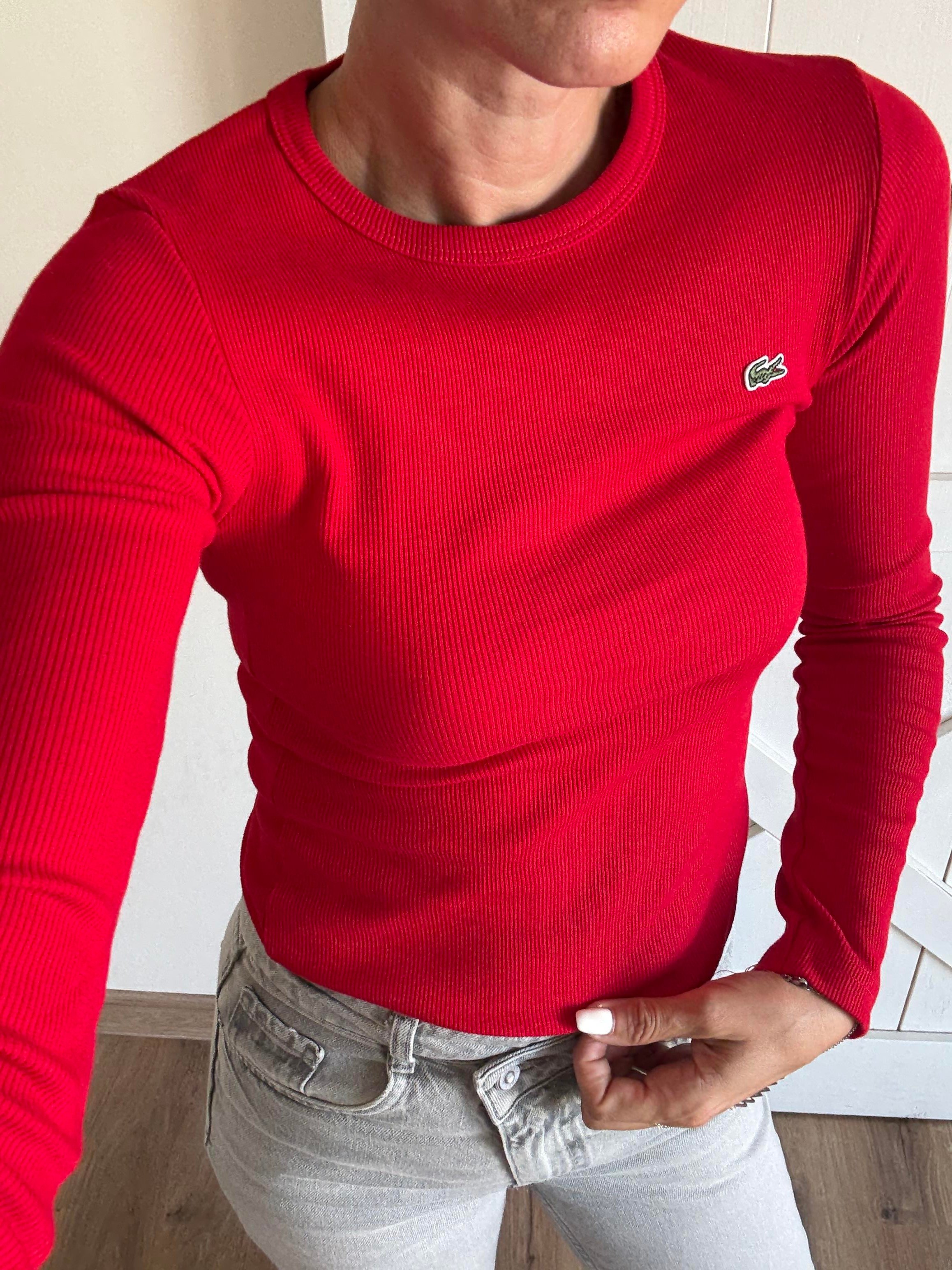 Fitilli Kırmızı Triko