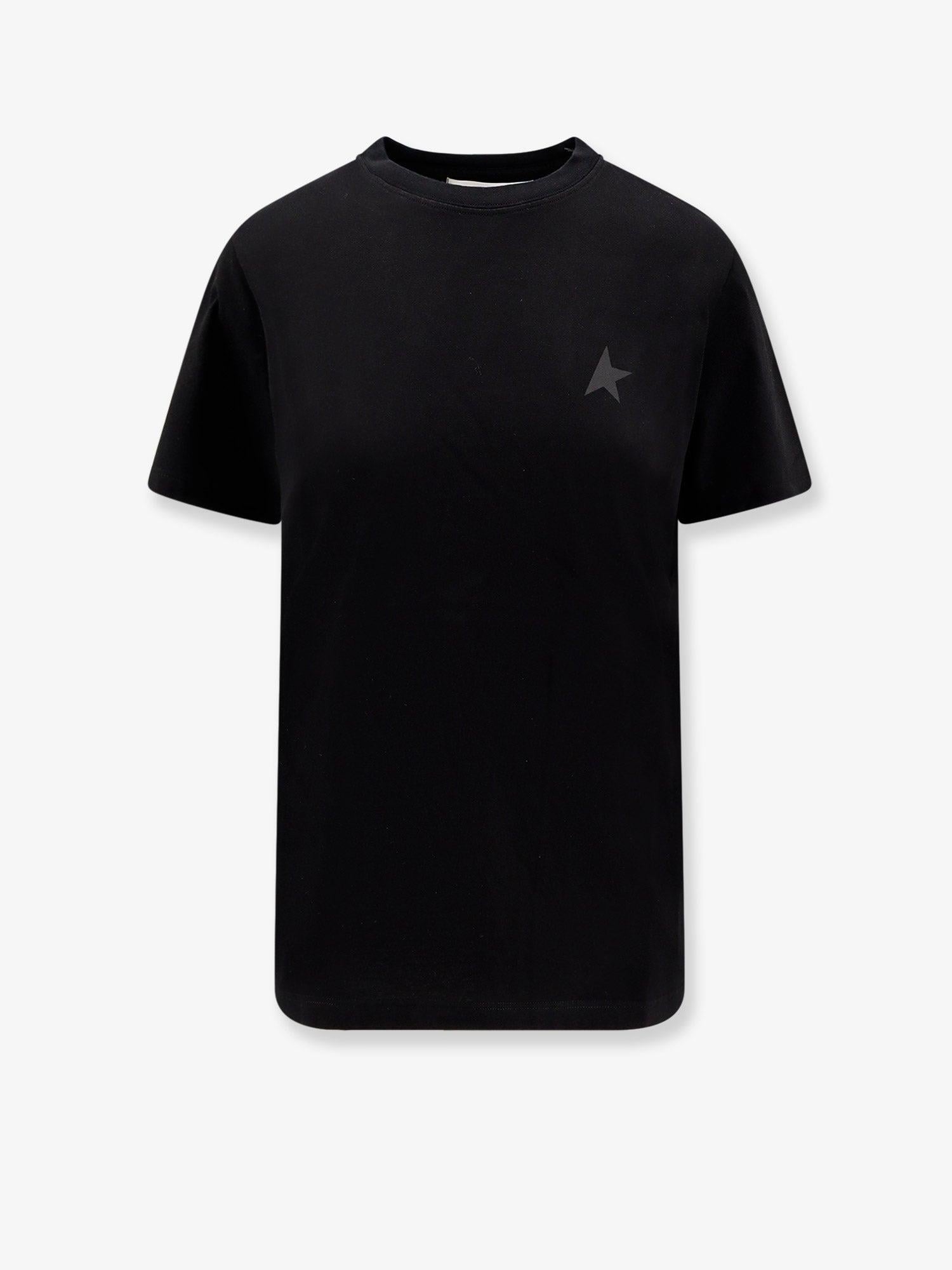 Golden Siyah Basic Star Tshirt