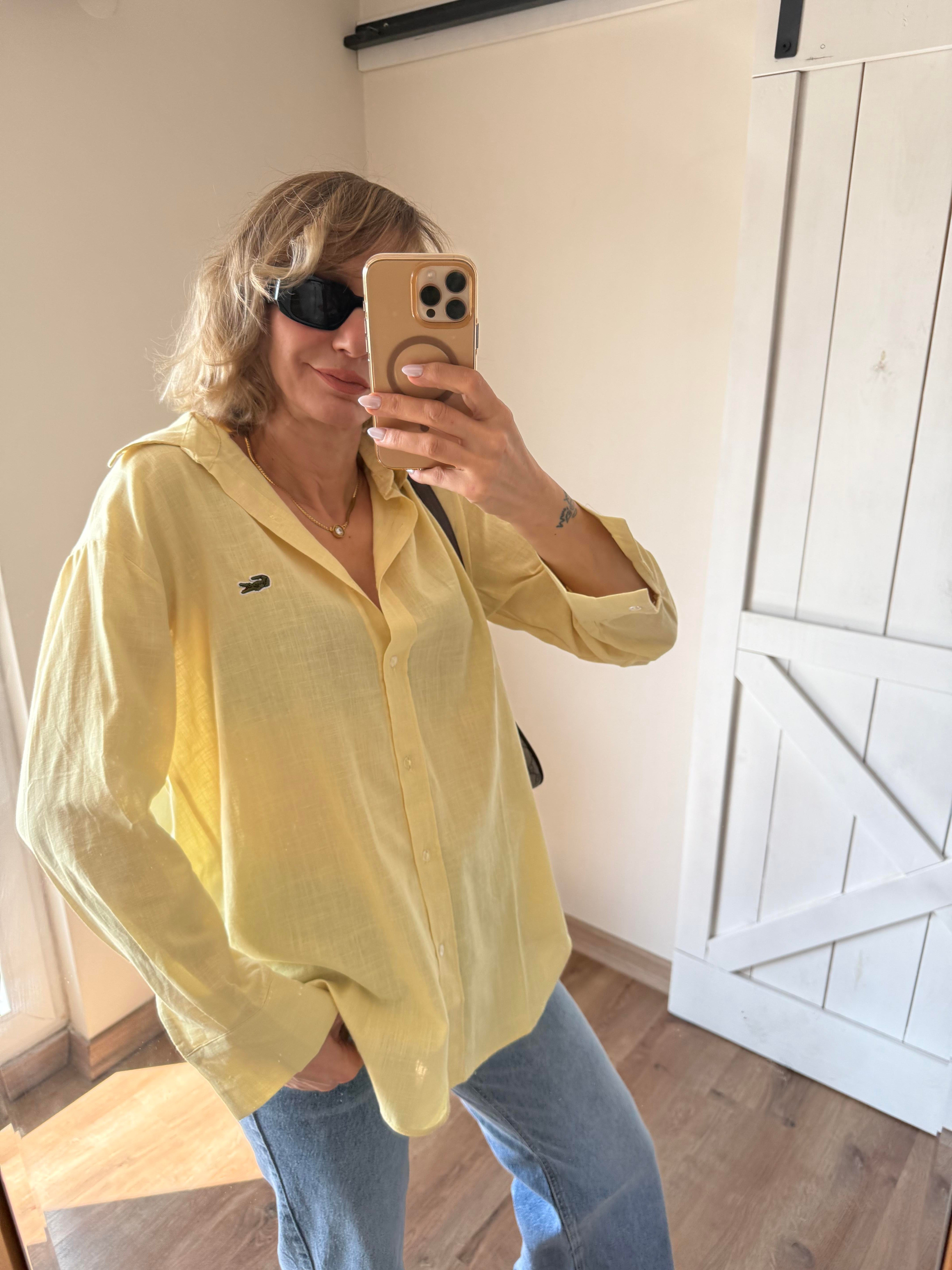 Keten Papatya Gömlek