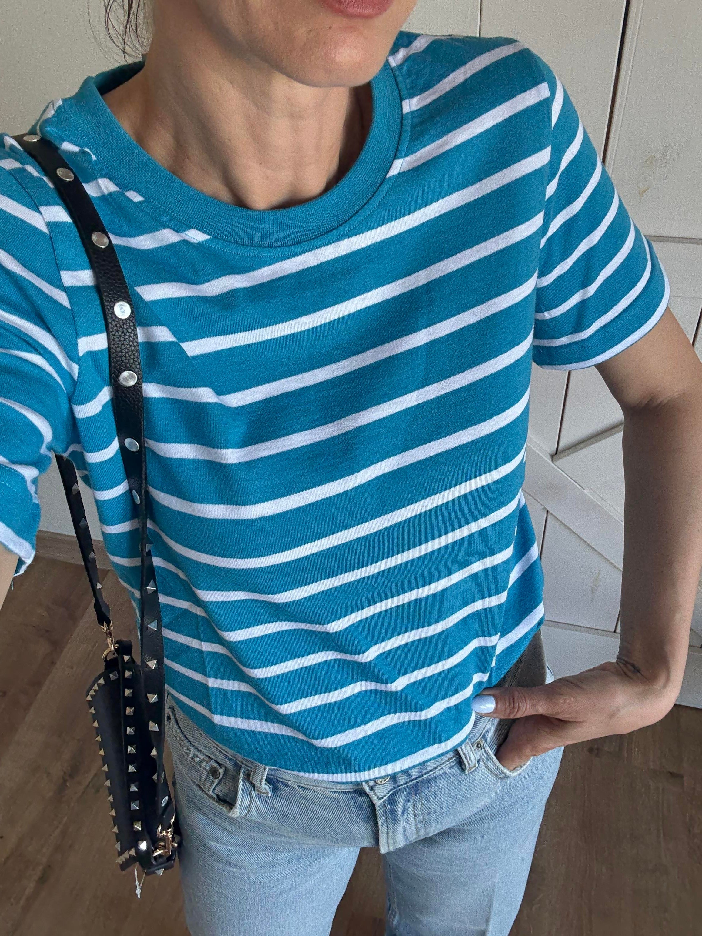 Koss Mavi Çizgili Tshirt