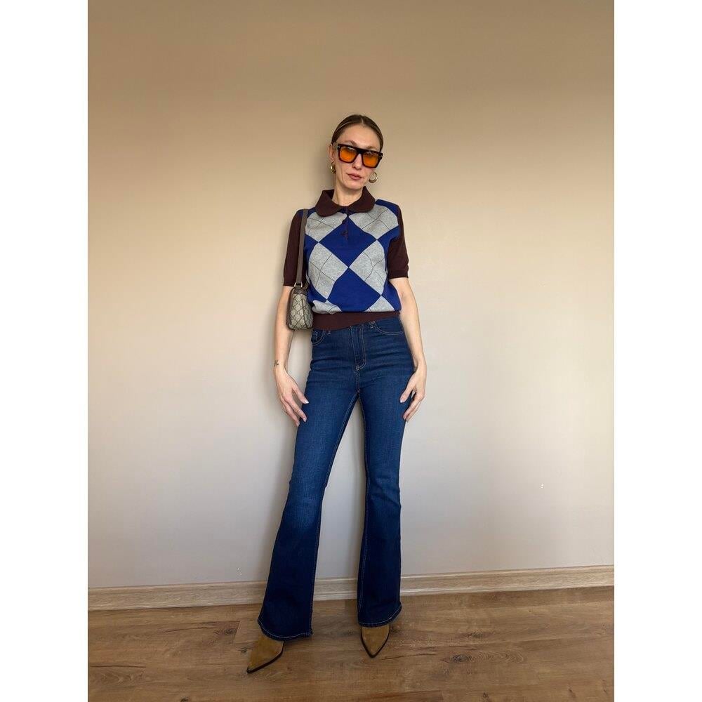 Koyu Lacivert Kar Yıkamalı Jean Pantolon