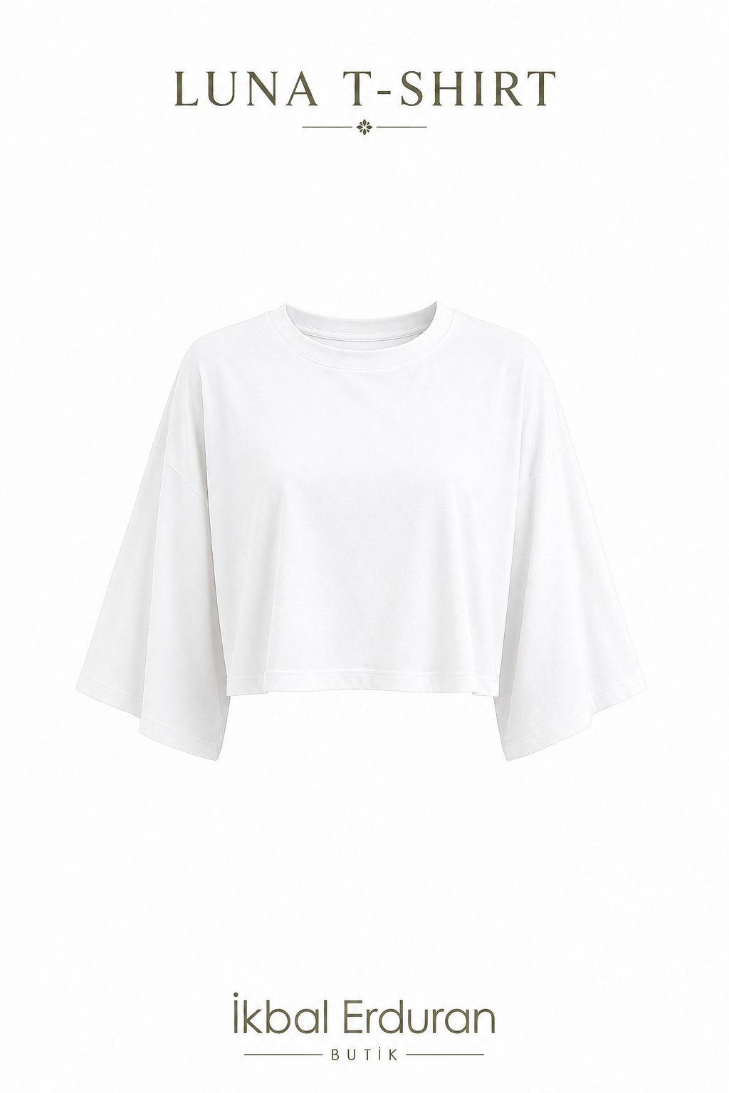 Luna Beyaz Bohem Tshirt