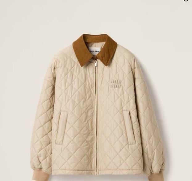 Luxury Miyyu Kapitone Ekru Mont