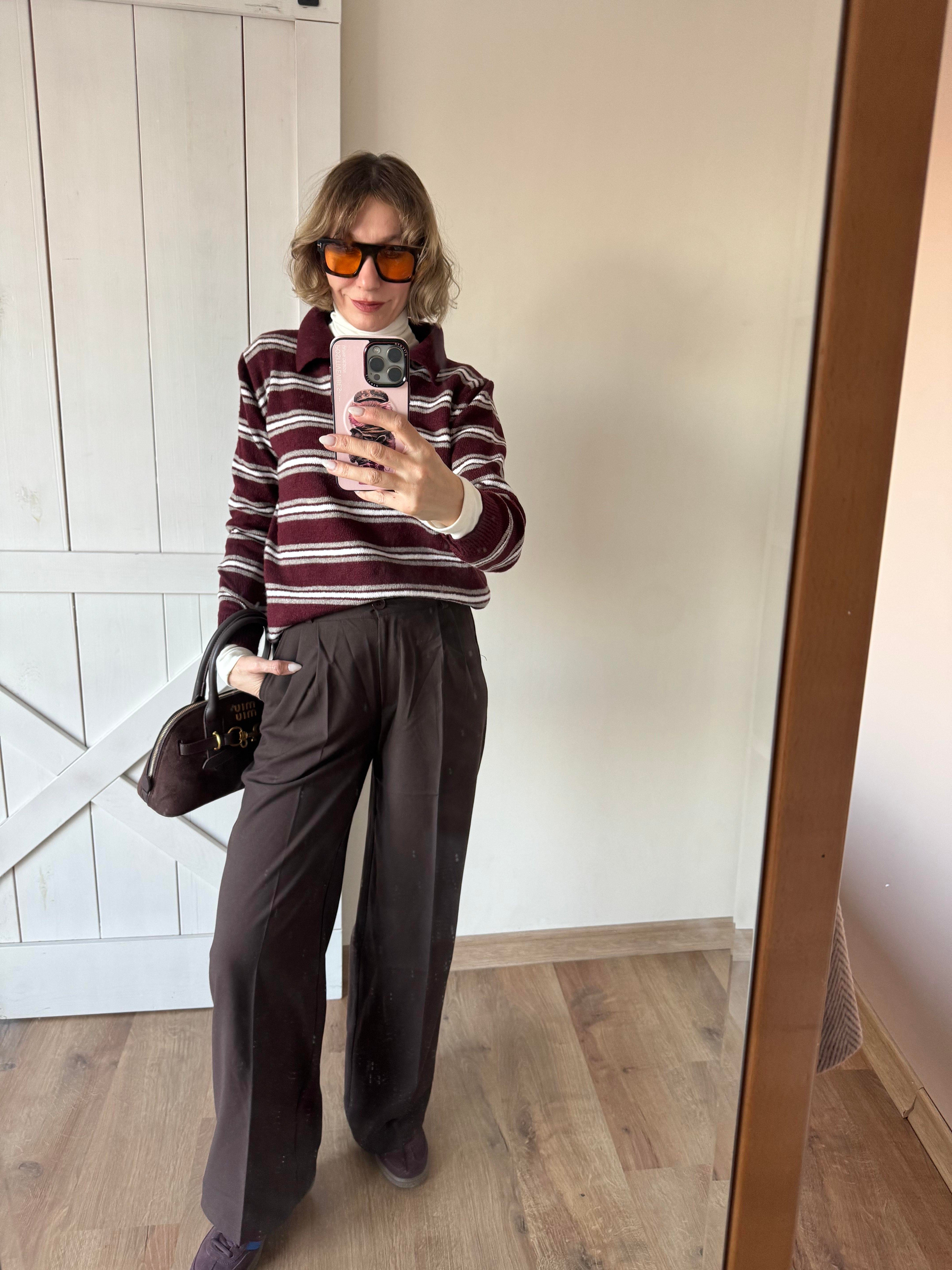 Md Acı Kahve Palazzo Pantolon