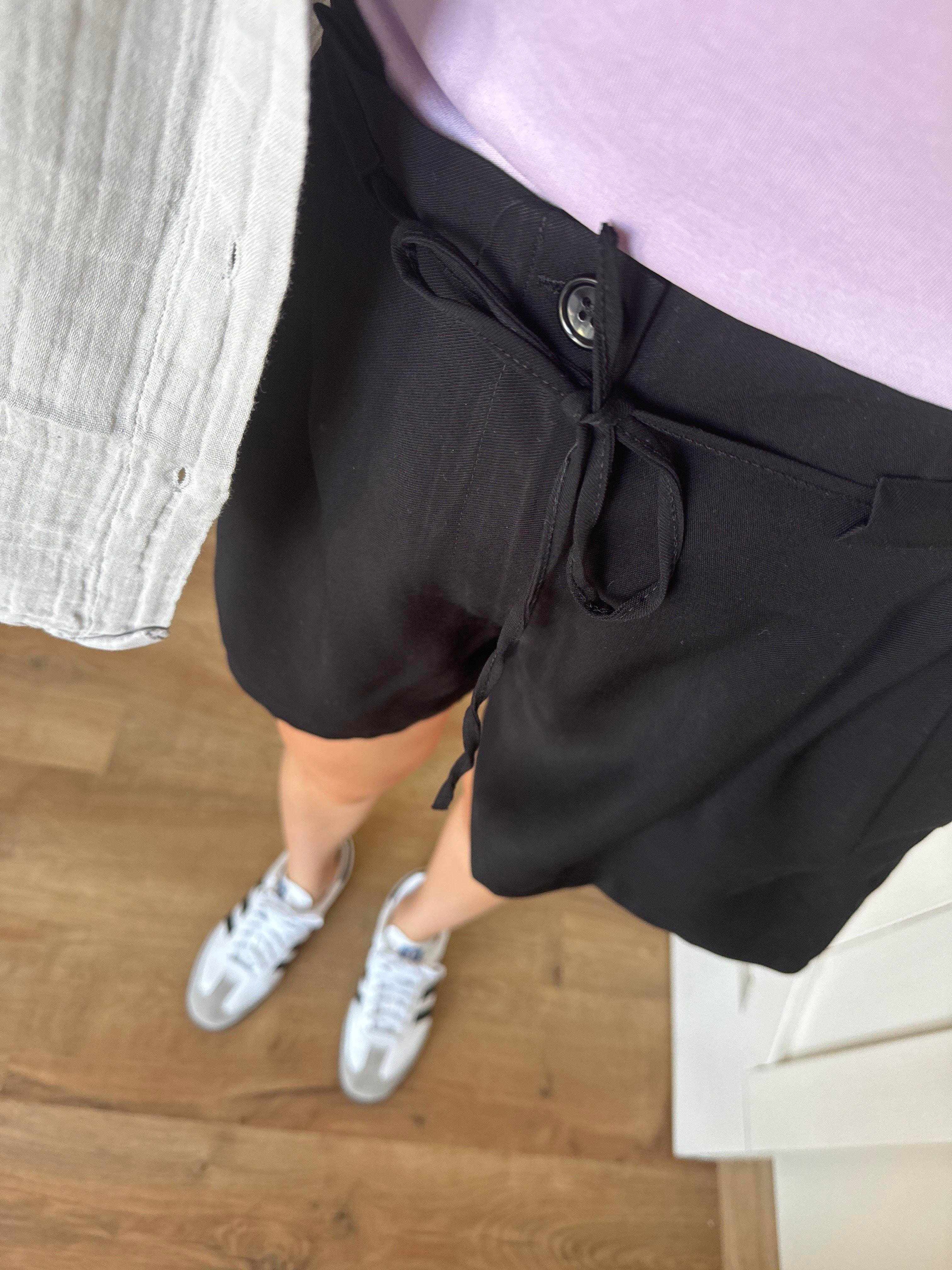 Md Tensel Siyah Şort