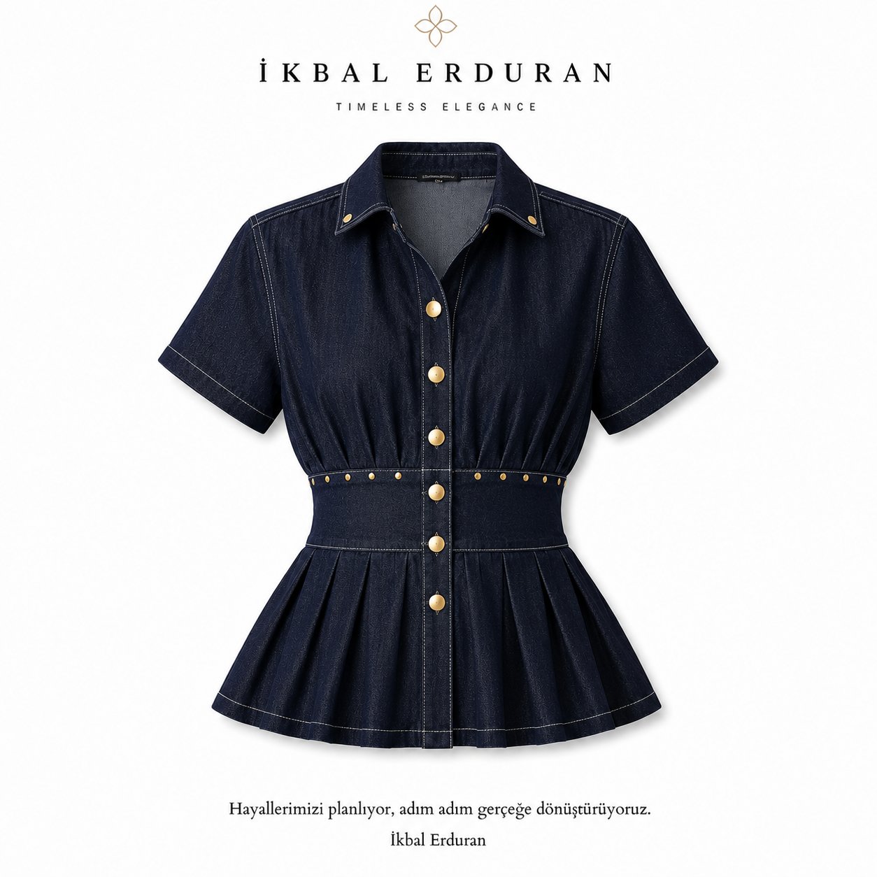 Monaco Denim Yelek