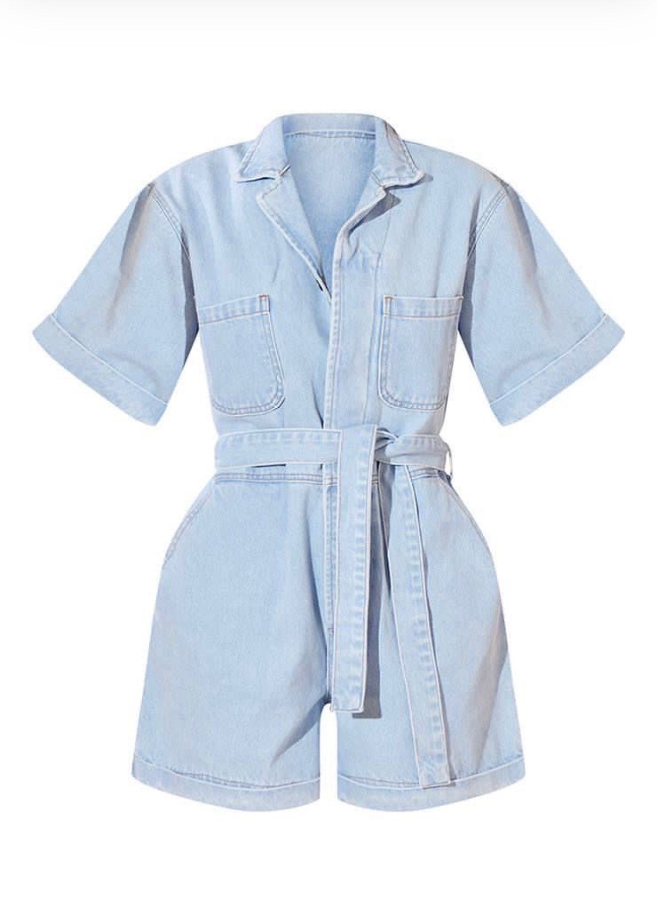 Orjinal Marka Denim Tulum