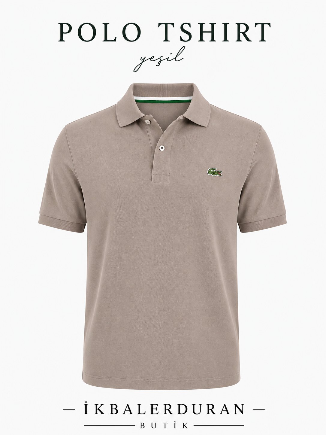 Polo Yaka Lcs Vizon Tshirt