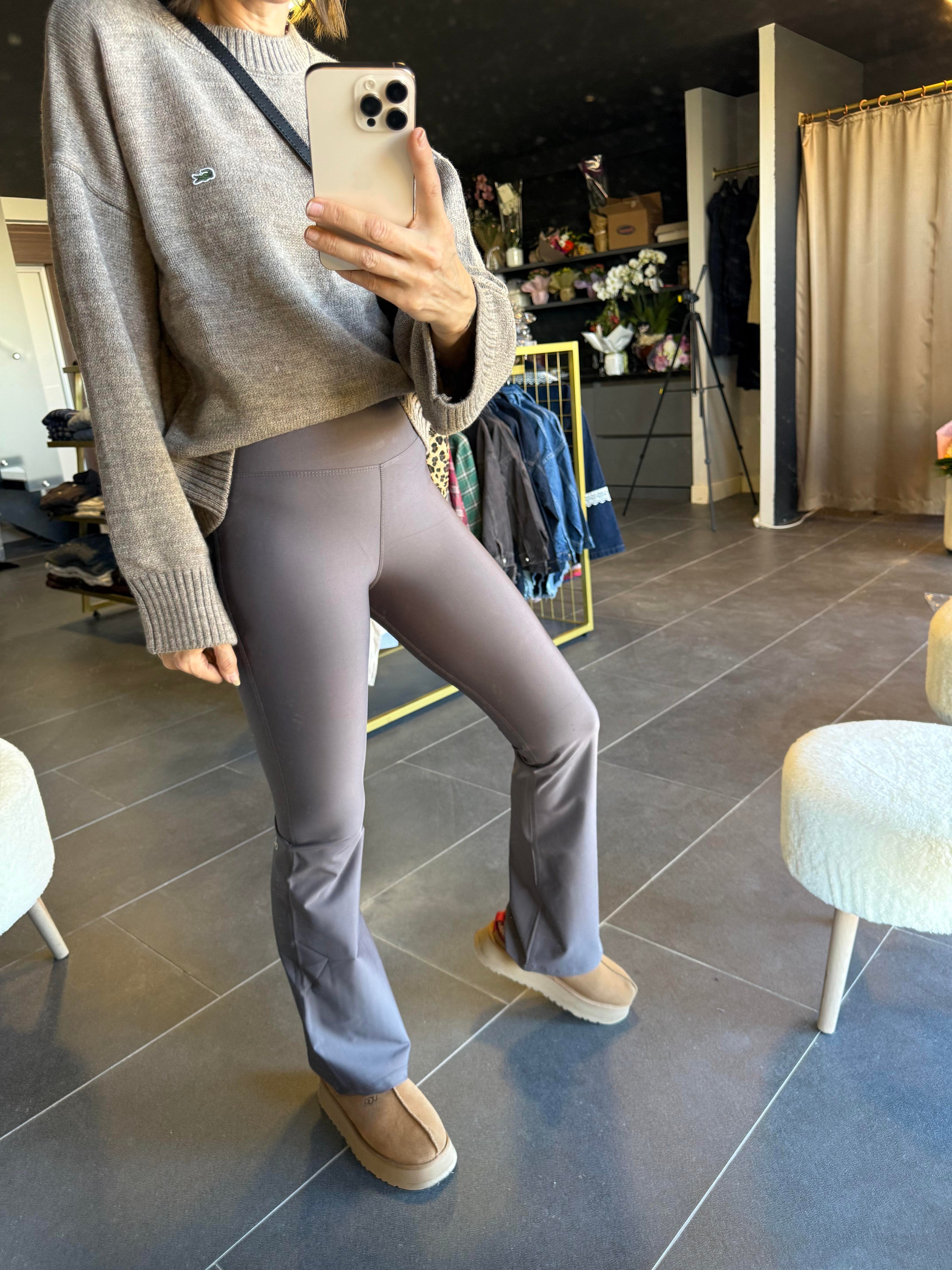 Purple Flare Aloha Çelik Tayt