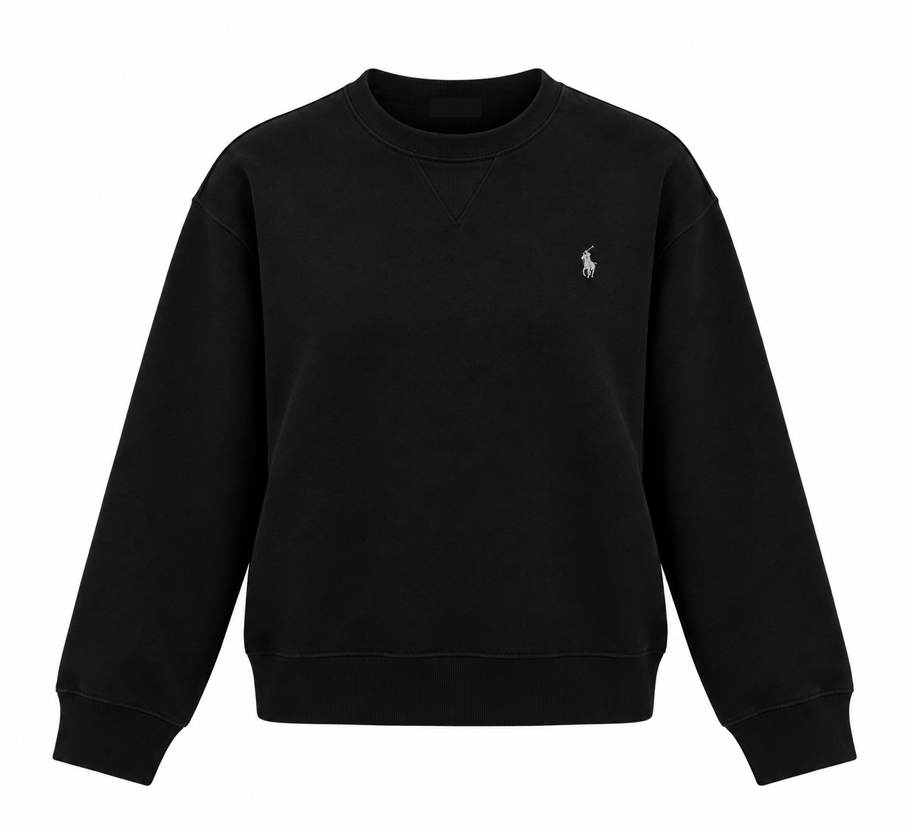 Siyah Logolu Sweatshirt