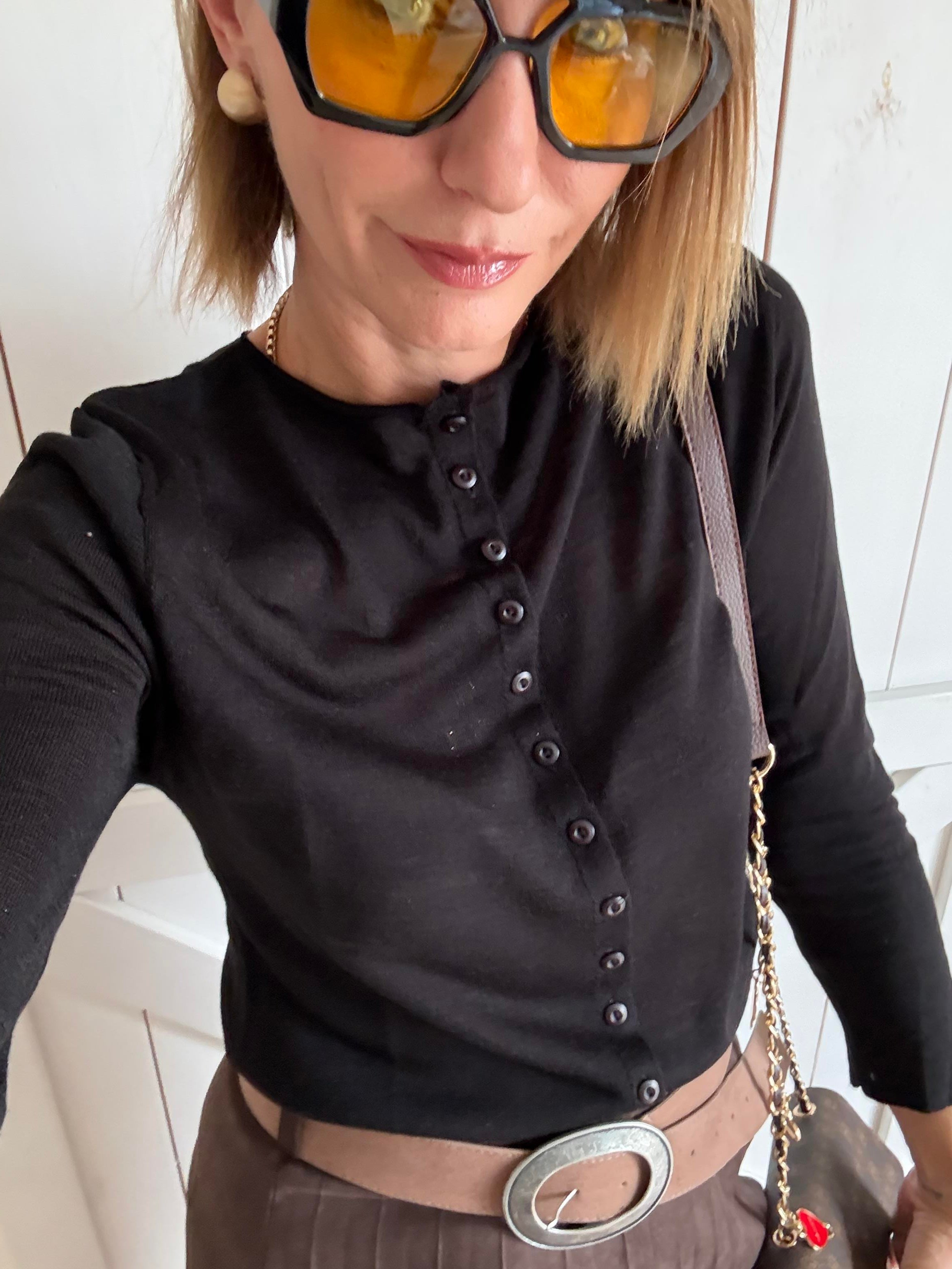 Siyah Massi Volf Hırka