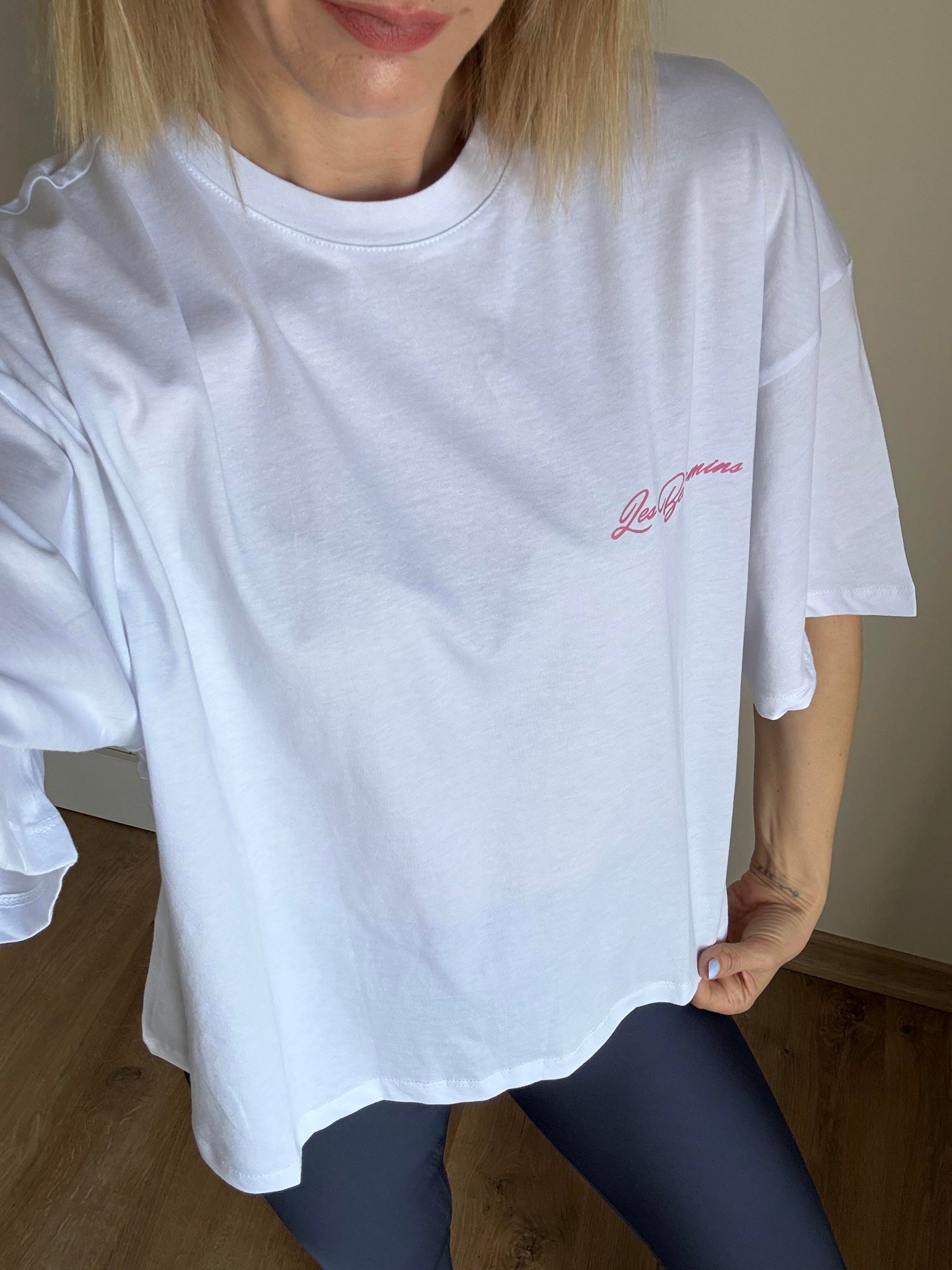 Stars Lessi Beyaz Rahat Tshirt