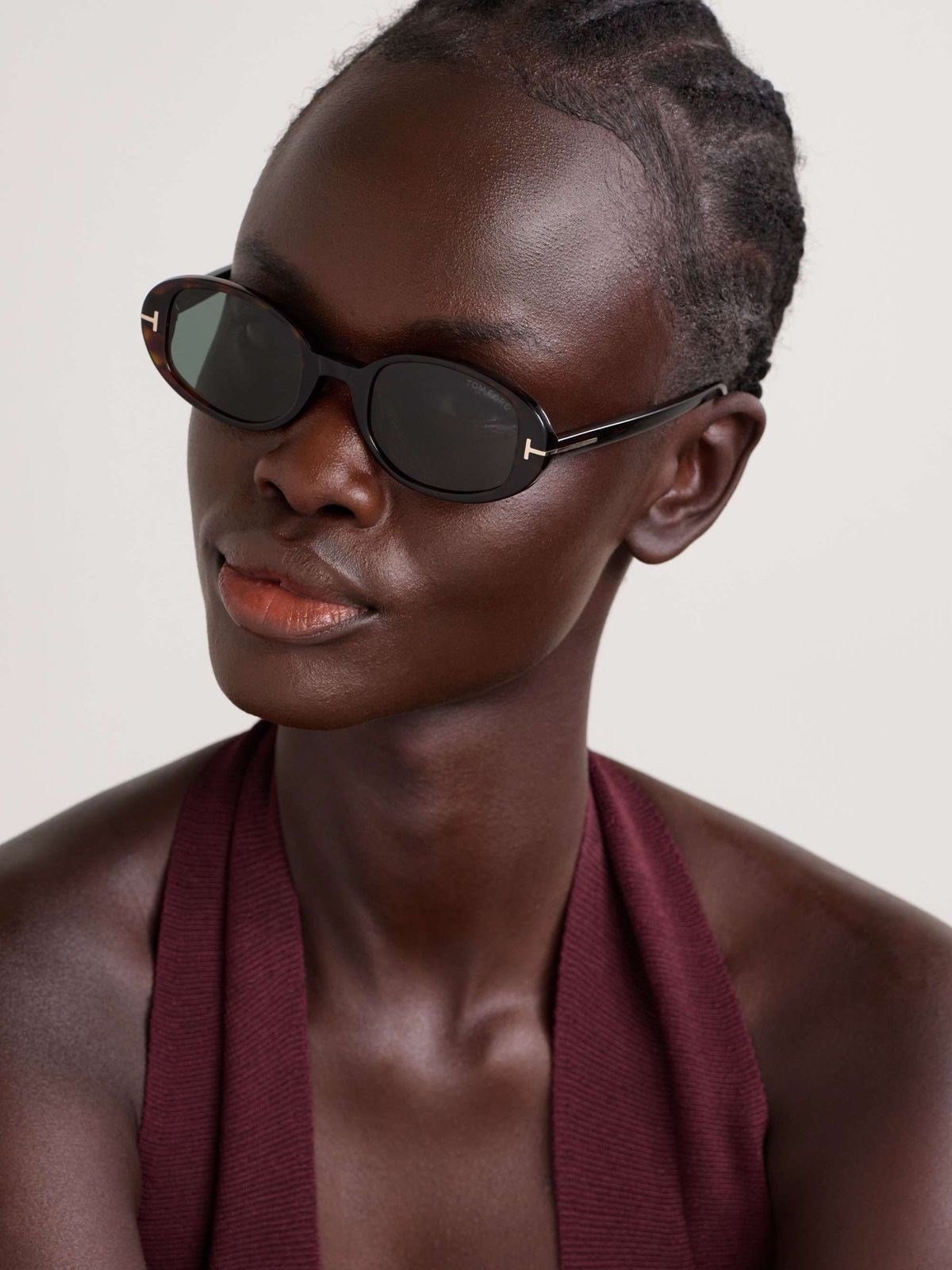 TOM FORD OVAL SUNGLASSES