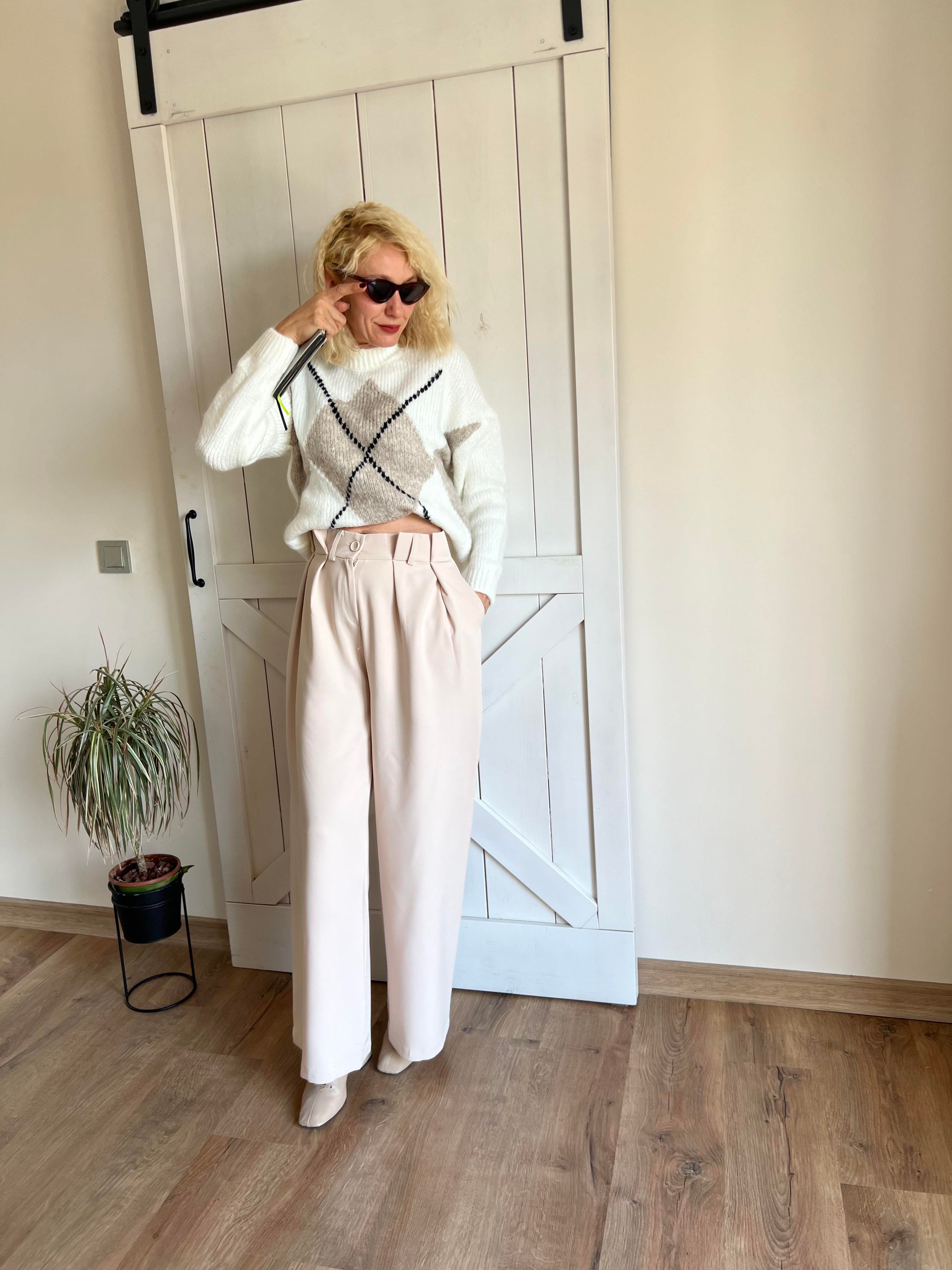 Üç Düğmeli Pileli Old Money