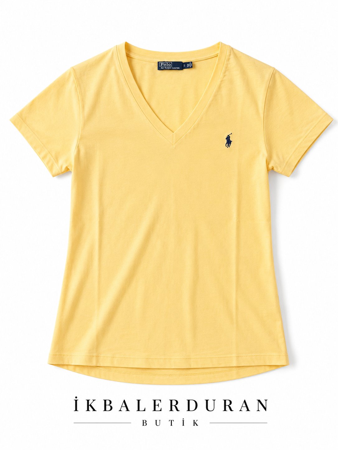 V Yaka Lime Tshirt