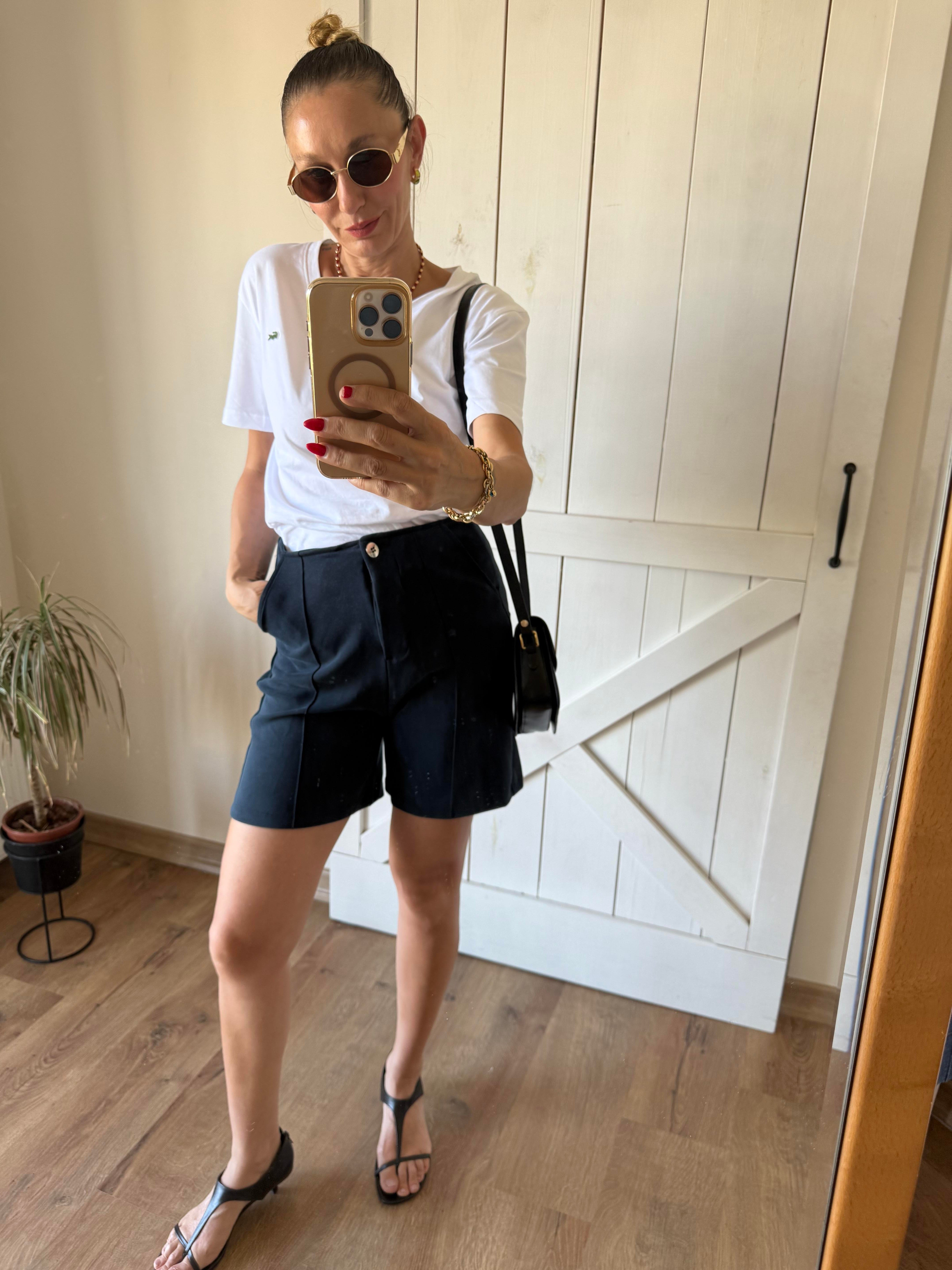 Work Çimalı Lacivert Şehir Boy Şorrt