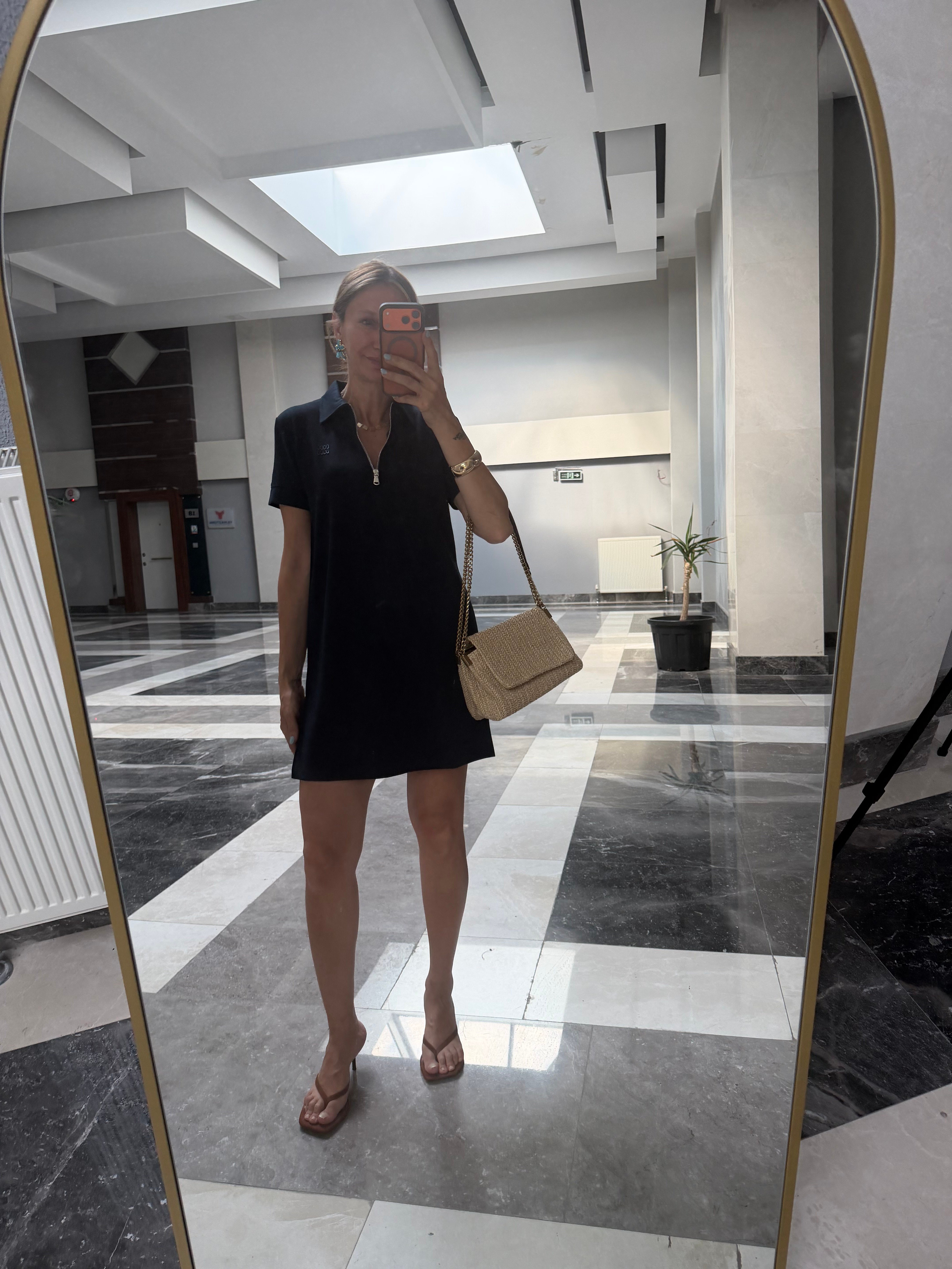 Work Modal Lacivert Elbise