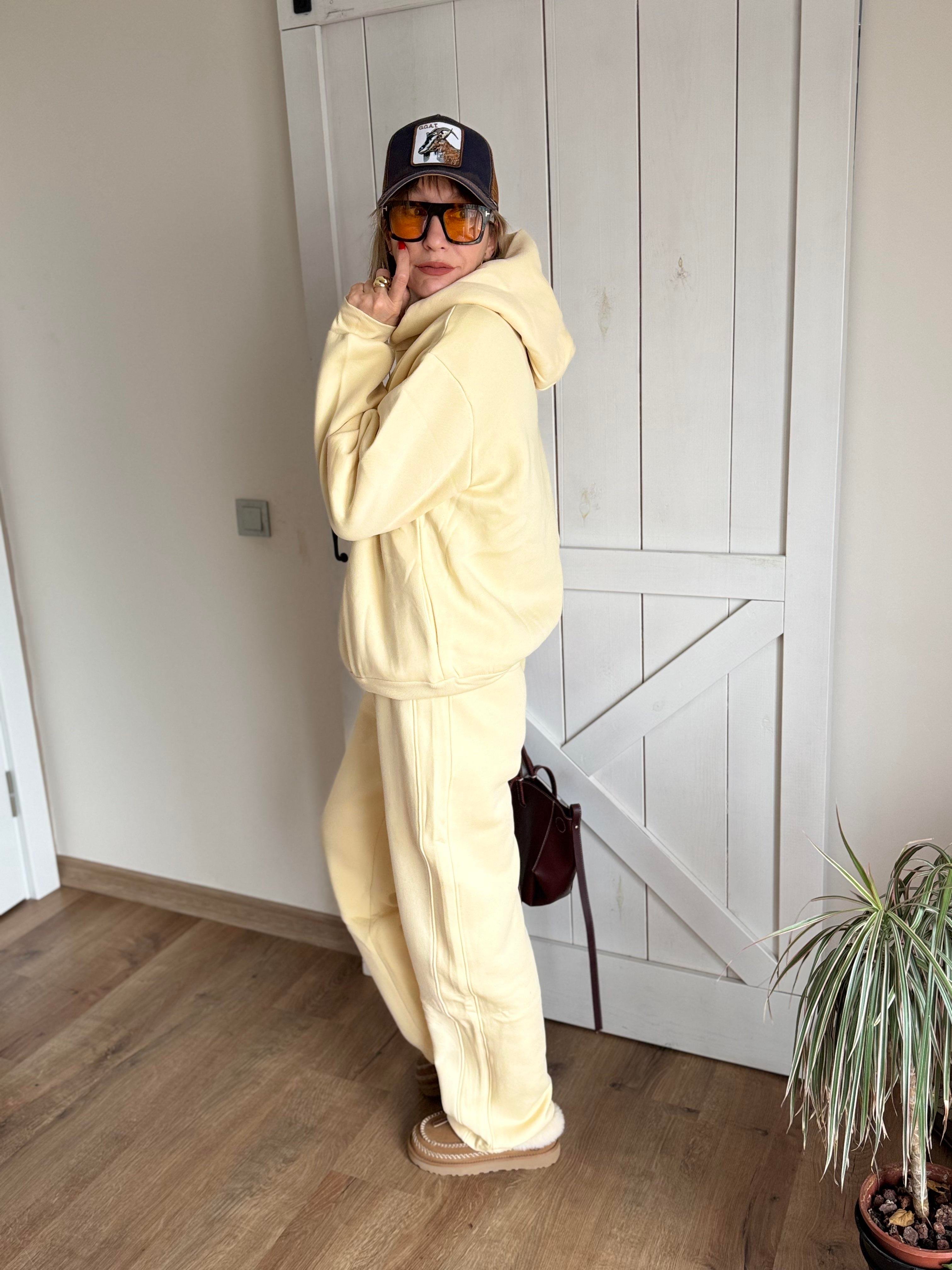 Zr Eşofman Takımı Açık Sarı