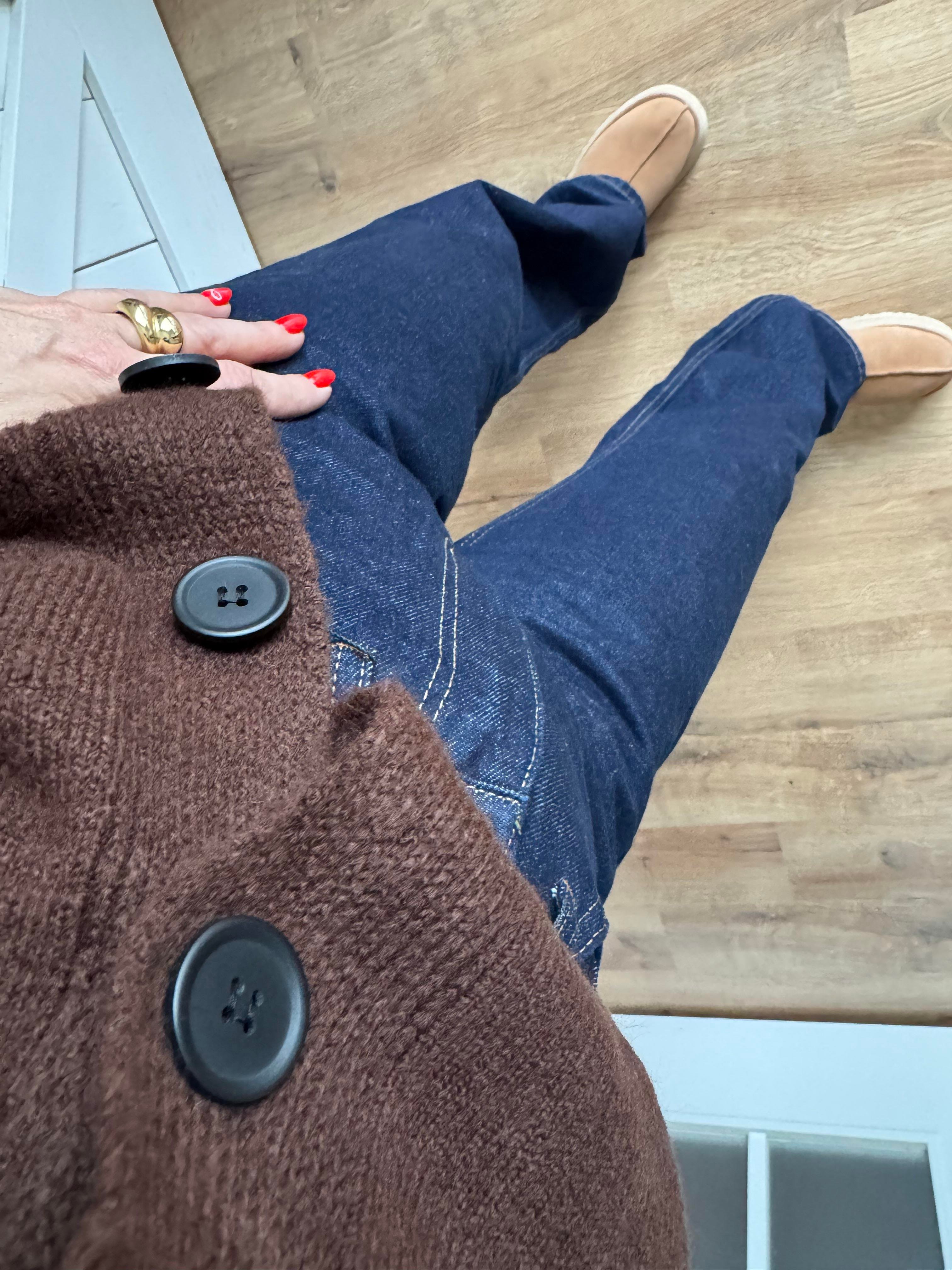 Zr Straight Koyu Laci Jean