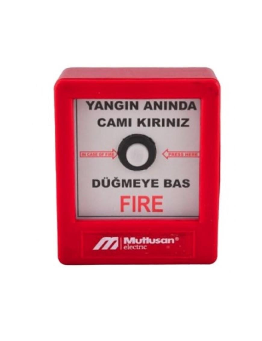 Mutlusan 028 120 000001 İkaz Butonu ( Kare )