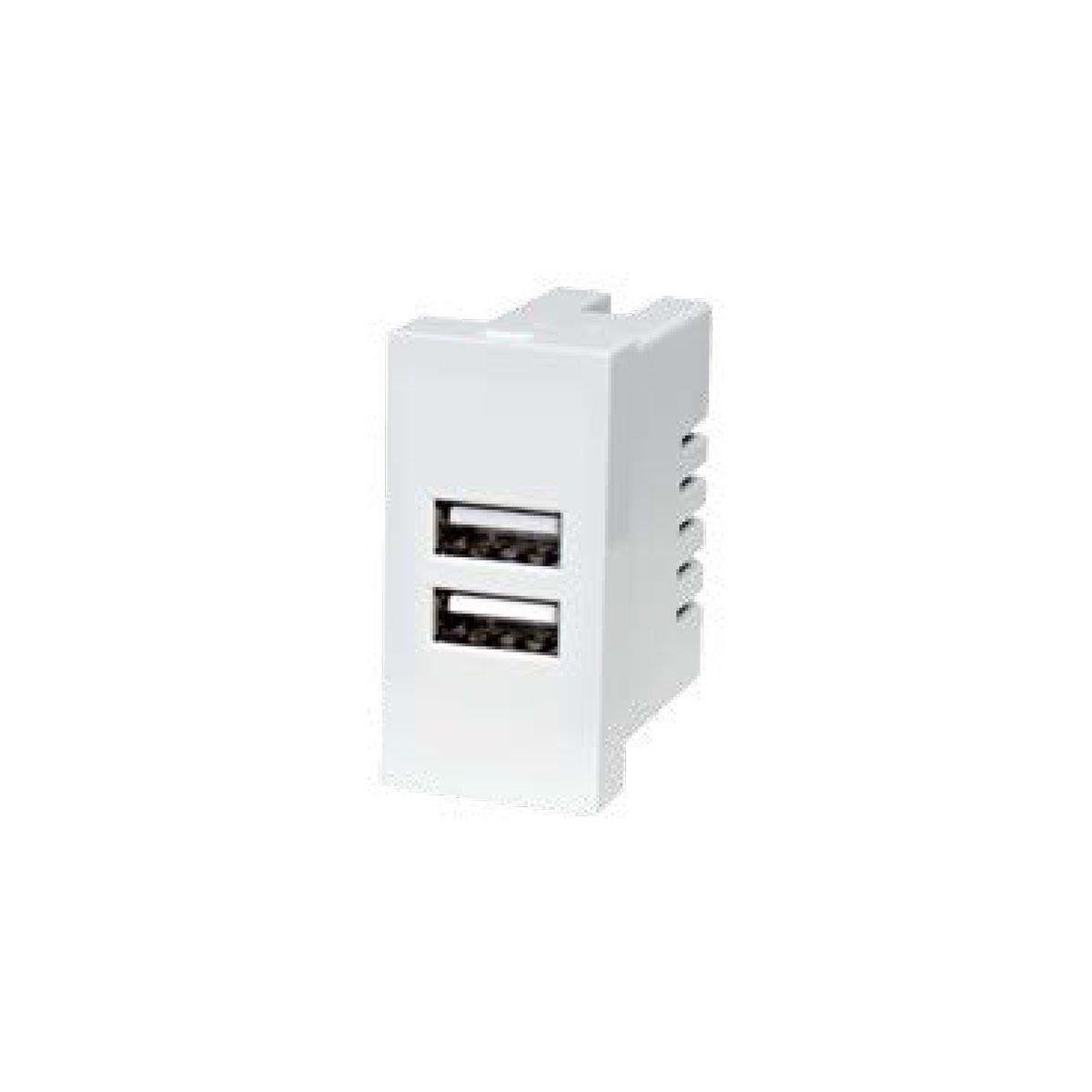MUTLUSAN 888 049 050062 45X22,5 2Lİ USB ŞARJ PRİZİ 5V 2,1A