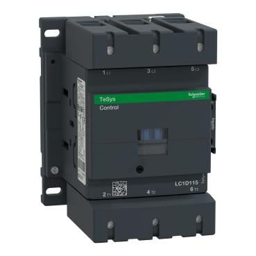 SCHNEIDER LC1D115M7 - Güç Kontaktörü, 3X115A,     Na+Nk      55 Kw,